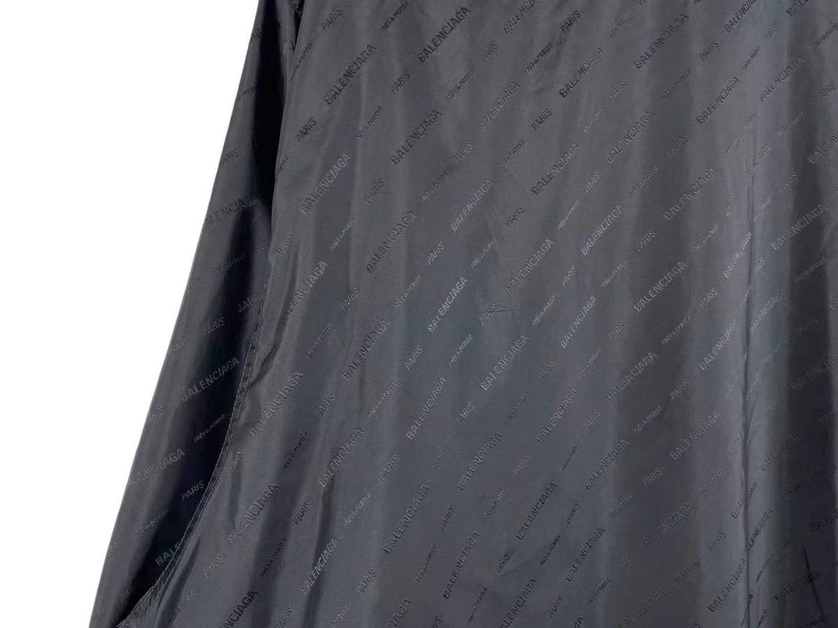 Balenciaga Balenciaga Monogram Prints Logo Hooded Jacket Size US S / EU 44-46 / 1 - 5 Thumbnail