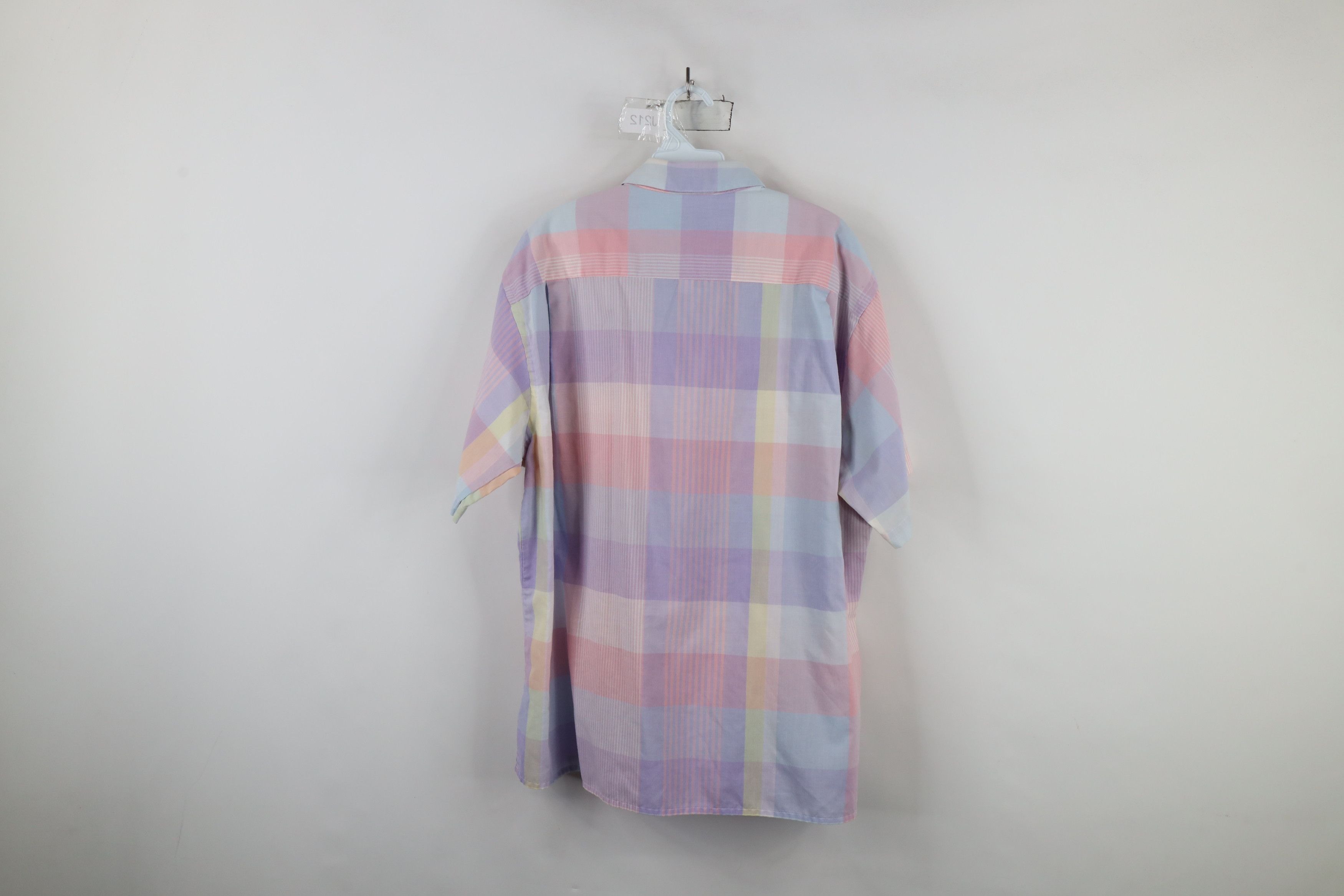 Vintage Vintage 90s Streetwear Pastel Short Sleeve Button Shirt Size US XL / EU 56 / 4 - 12 Thumbnail