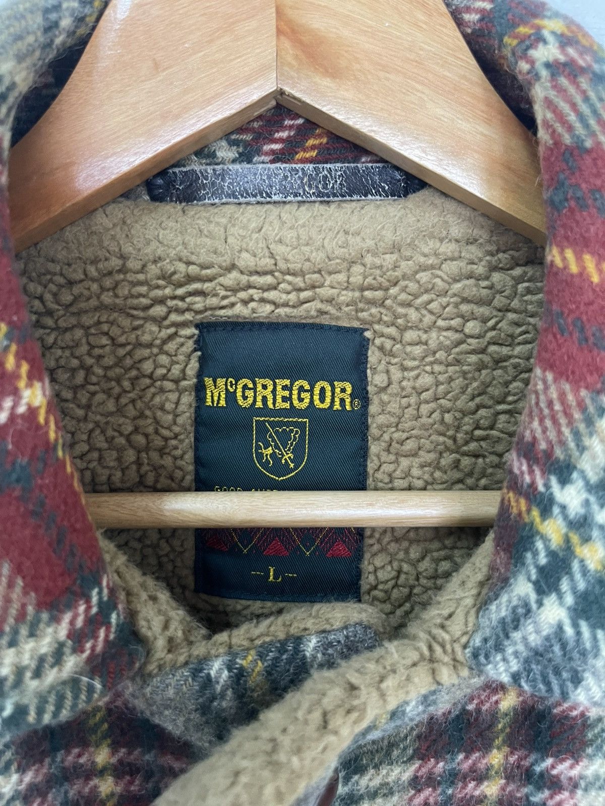 McGregor VINTAGE MC GREGOR PLAID WORK JACKET Size US L / EU 52-54 / 3 - 3 Thumbnail