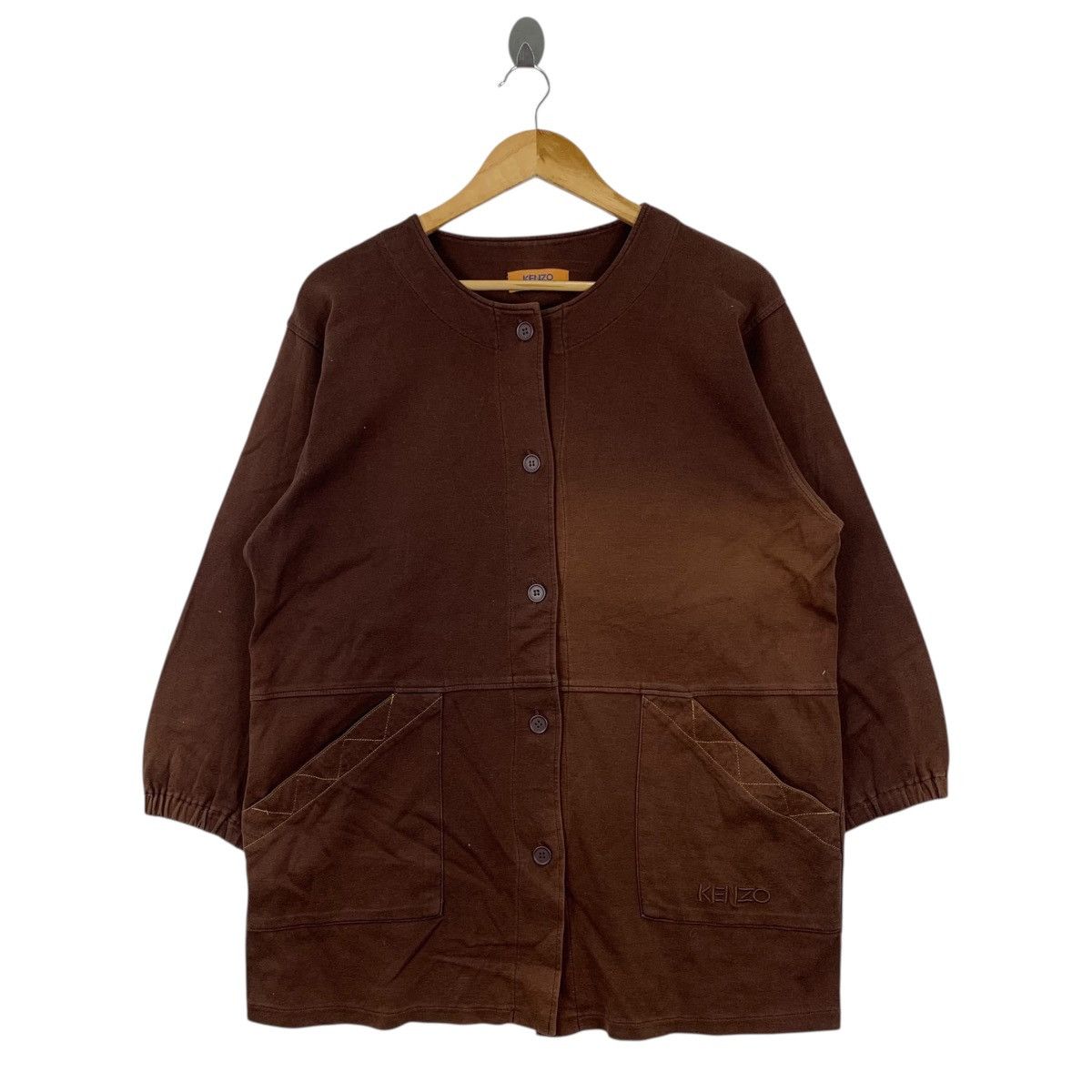 KENZO MAISON Japan Apron Oversize Blouse Jacket