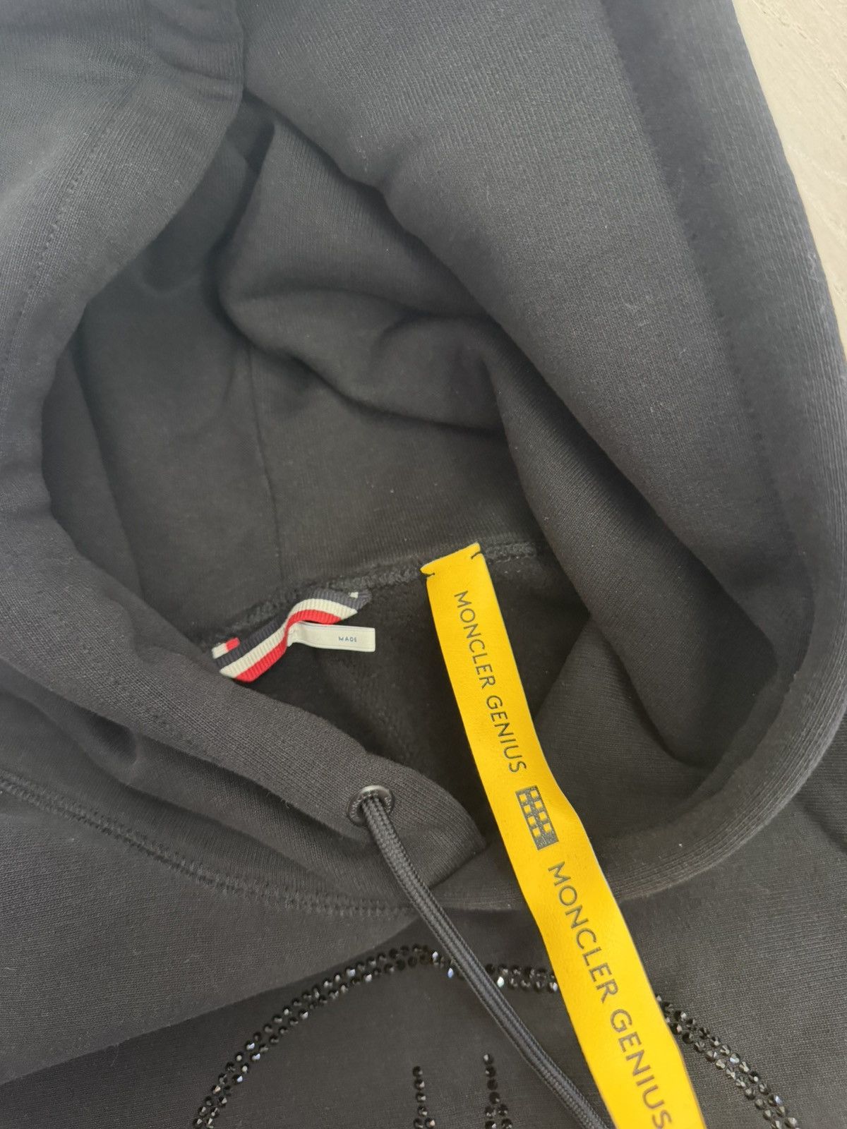 Moncler Moncler Crystal Logo Hoodie Size US M / EU 48-50 / 2 - 3 Thumbnail