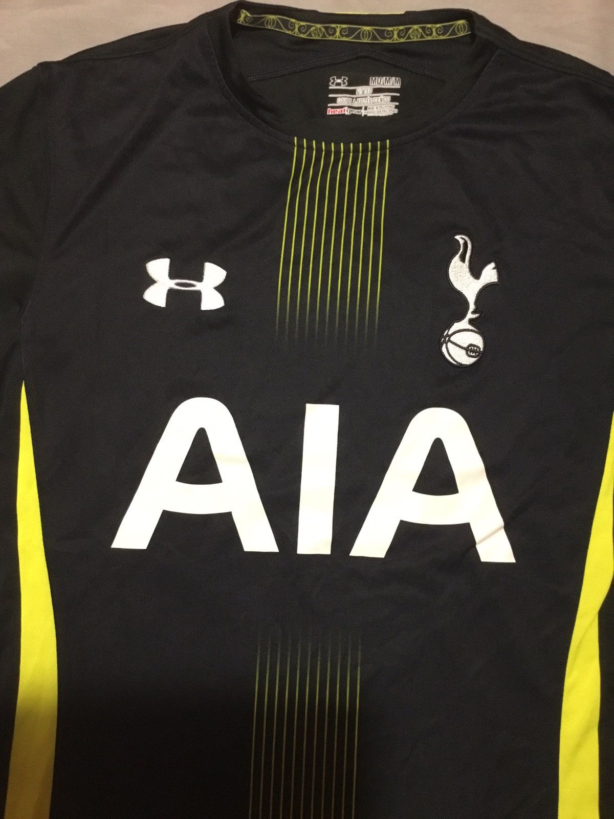 Under Armour TOTTENHAM HOTSPUR 2014 2015 AWAY FOOTBALL SHIRT SOCCER Size US M / EU 48-50 / 2 - 5 Thumbnail