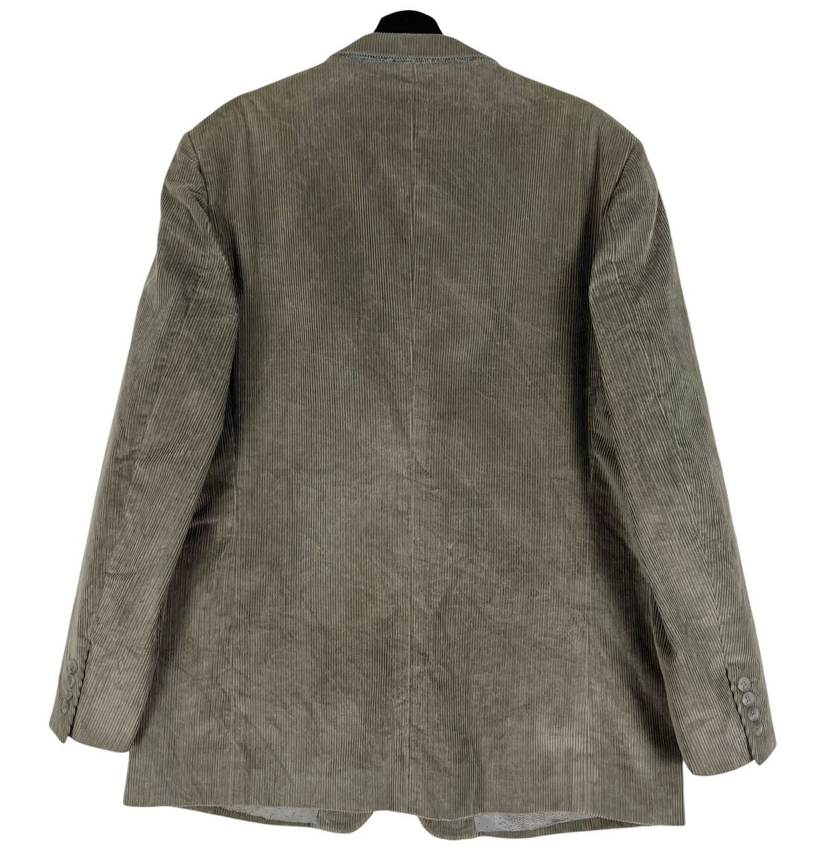 Versace Vintage Versace 80s Medusa Lining Corduroy Jacket Size 54R - 2 Thumbnail