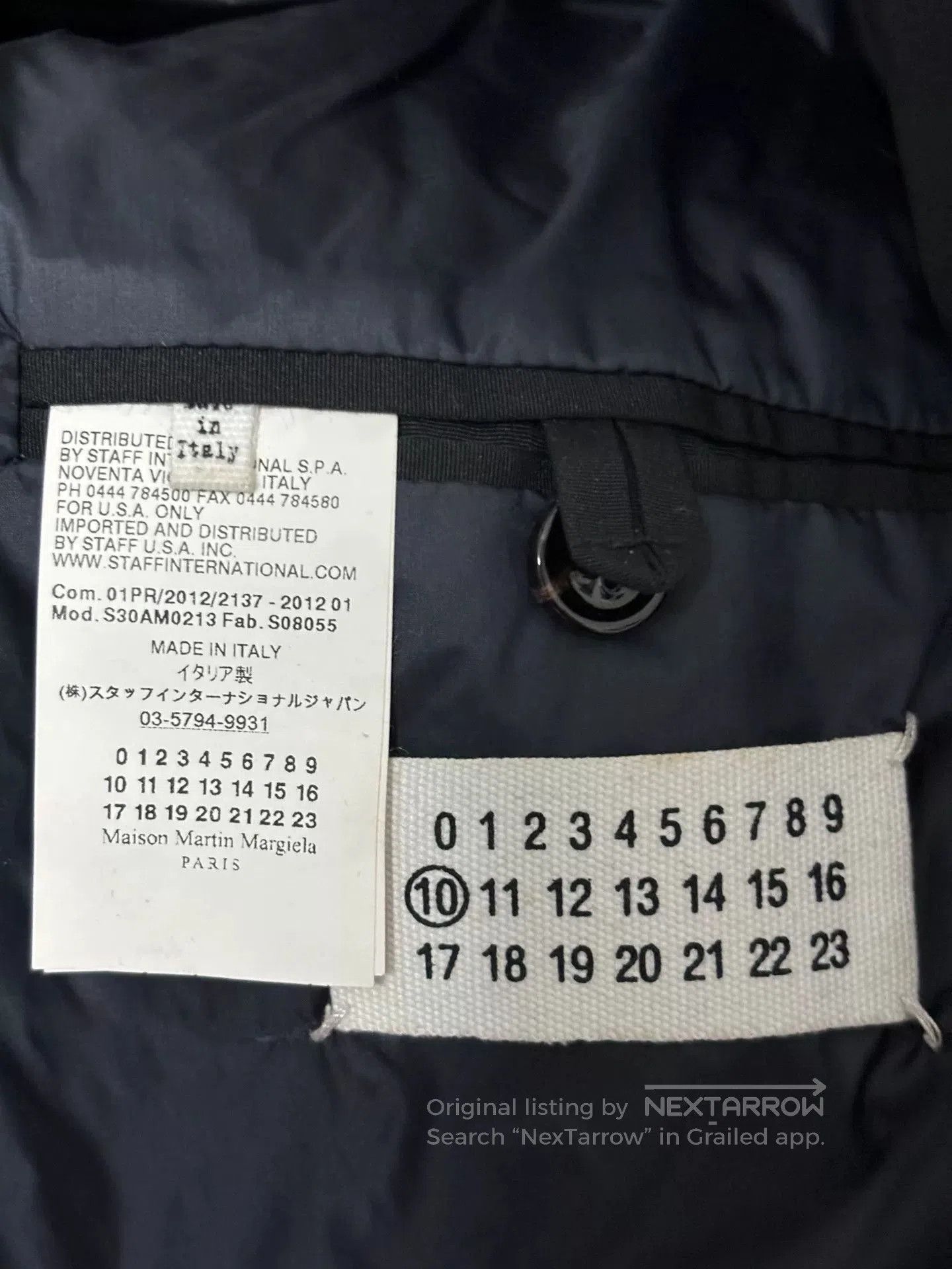 Maison Margiela Maison Margiela Men's Lambskin Jacket. Size US M / EU 48-50 / 2 - 3 Thumbnail