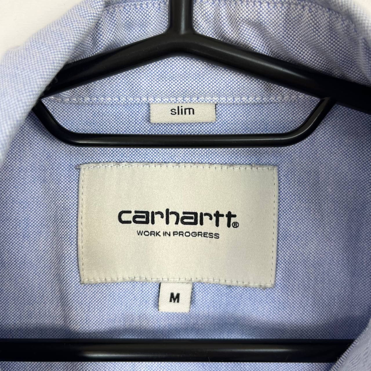 Carhartt Carhartt Wip Oxford Button Down Shirt Light Blue Slim Size M Size US M / EU 48-50 / 2 - 3 Thumbnail