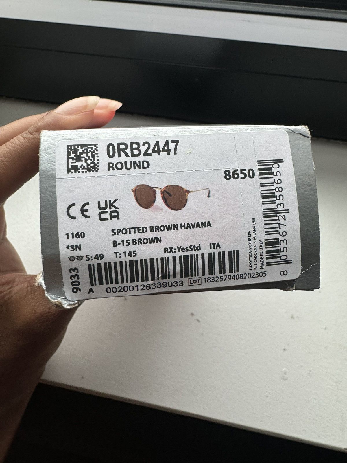 RayBan Rayban round tortoiseshell NEW!! Size ONE SIZE - 8 Thumbnail
