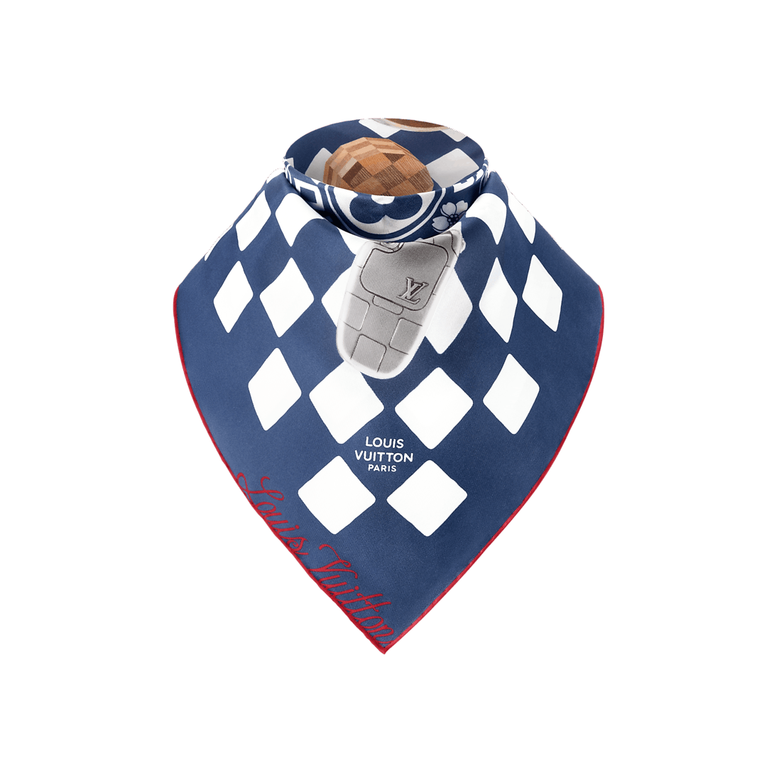 Louis Vuitton Game Scene Bandana Size ONE SIZE - 3 Thumbnail