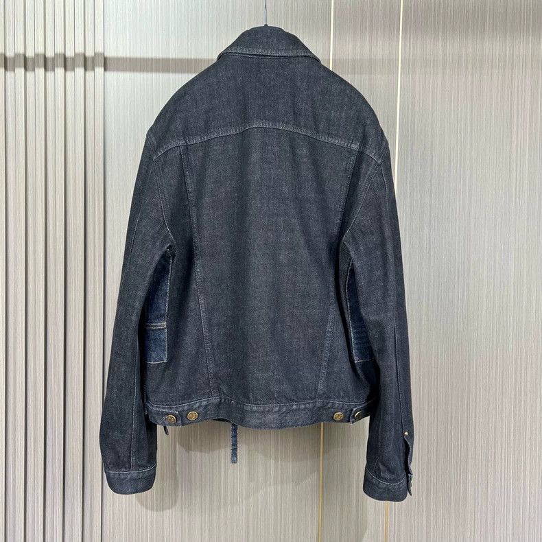 Louis Vuitton LOUIS VUITTON Bow embossed denim jacket 2504-Nextarrow Size US M / EU 48-50 / 2 - 2 Thumbnail