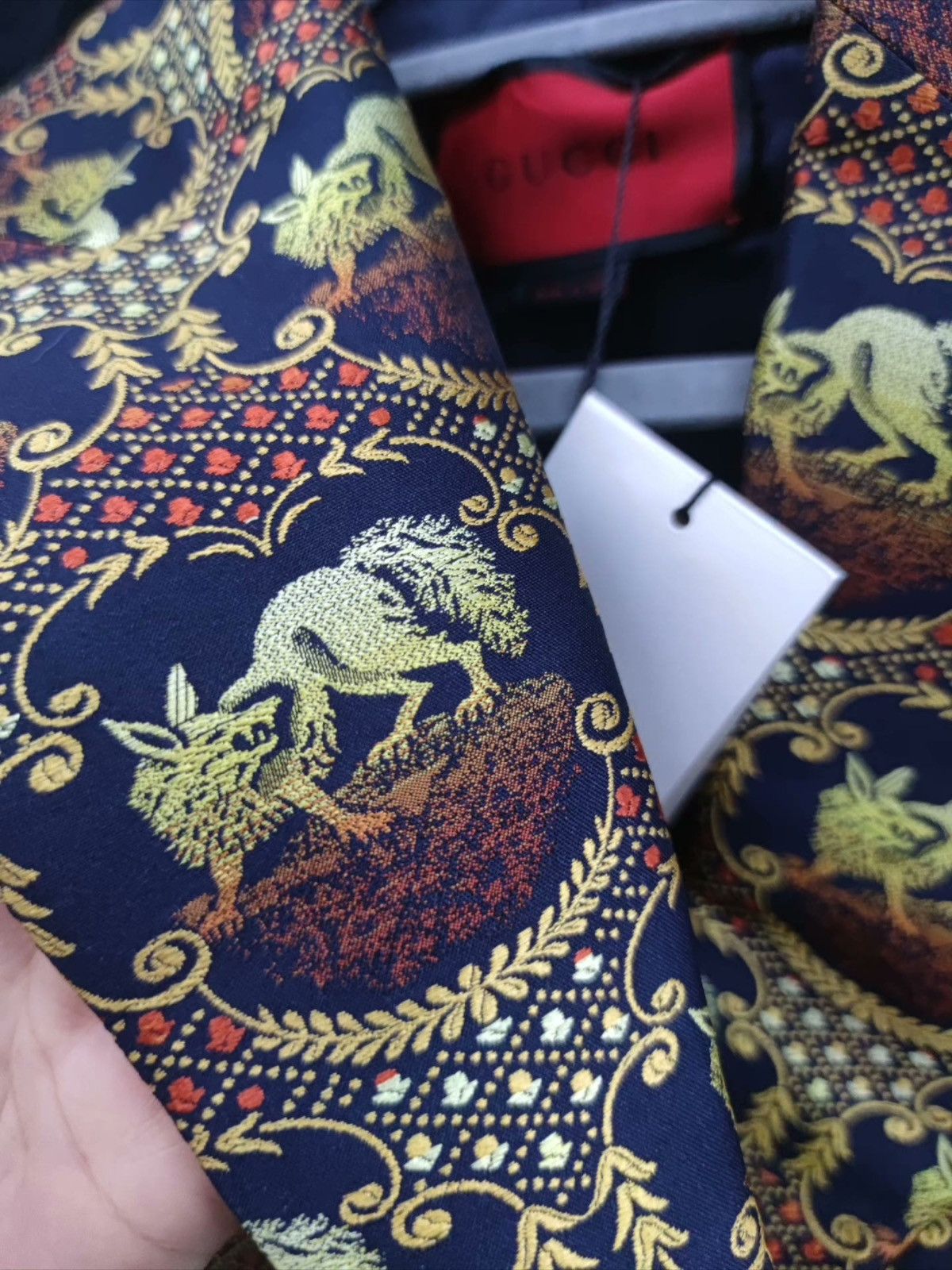 Gucci Gucci Runway print suit jacket Size US XXS / EU 40 - 9 Thumbnail