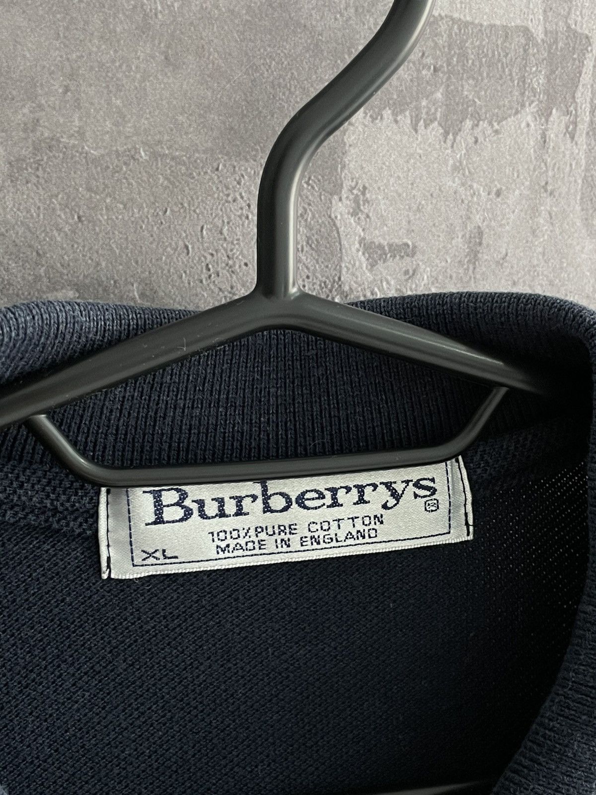 Burberry × Designer × Vintage Vintage Burberrys Polo Buttons Ups t shirt Luxury Size US XL / EU 56 / 4 - 9 Thumbnail