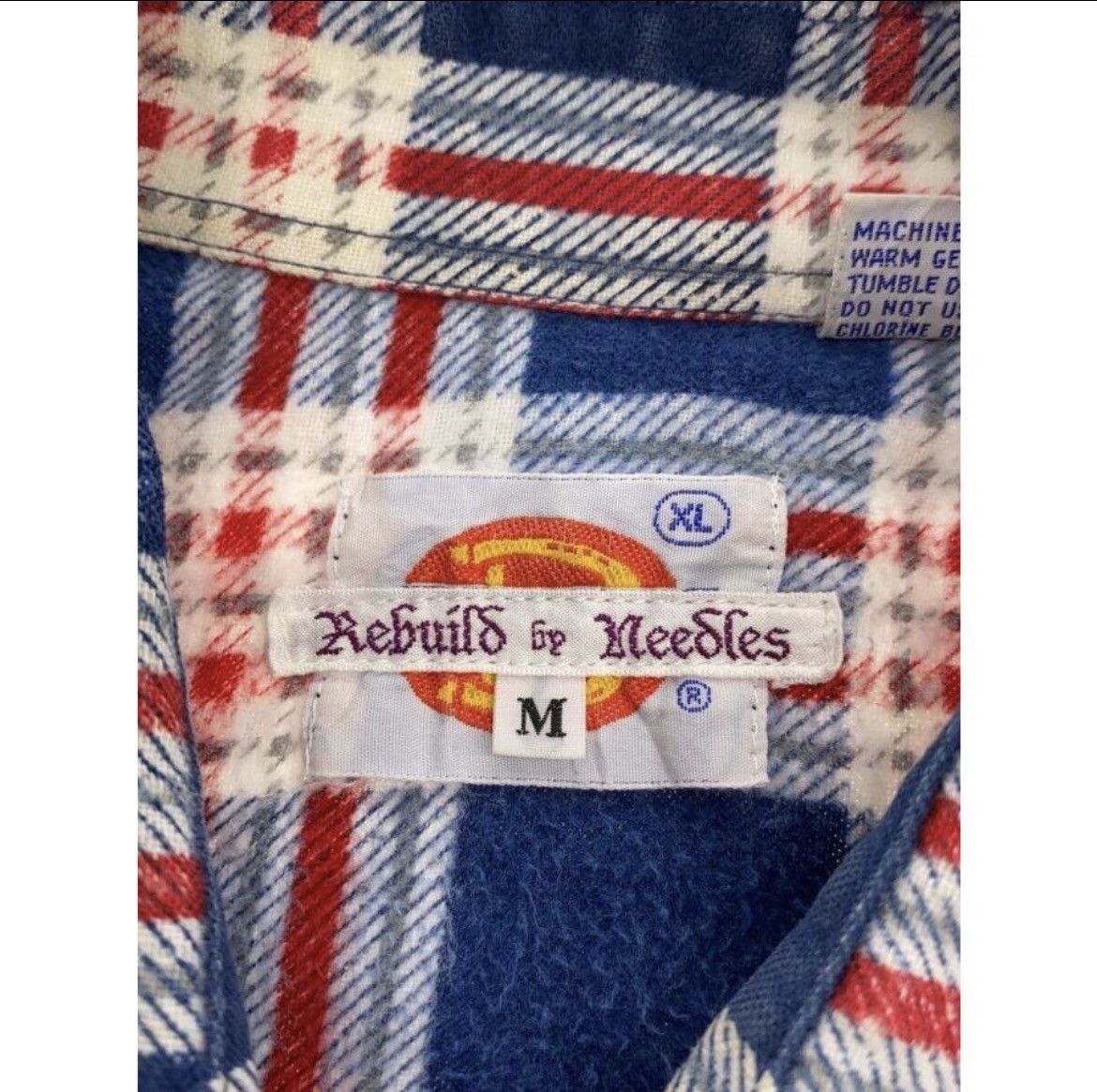 Needles Rebuild by needles Flannel shirt Size US M / EU 48-50 / 2 - 3 Thumbnail