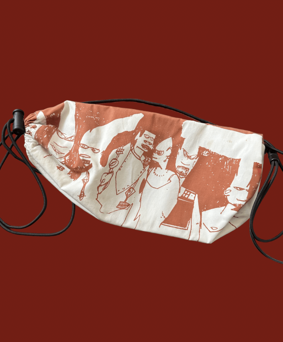 Futura Undercover x Futura 2001 D.A.V.F Sling Bag Size ONE SIZE - 1 Thumbnail