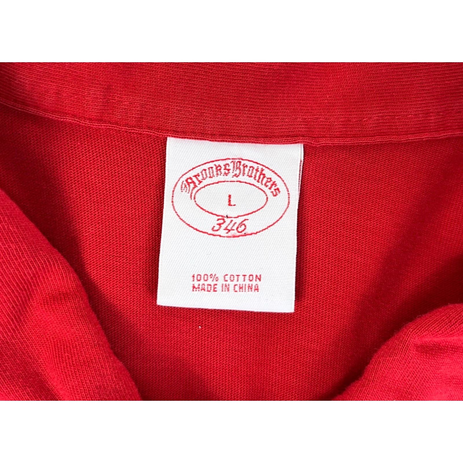 Brooks Brothers Brooks Brothers 346 Polo Shirt Diagonal Stripes Sz L Men’s Shirt Regular Red 100% Cotton Polo Size US L / EU 52-54 / 3 - 4 Thumbnail