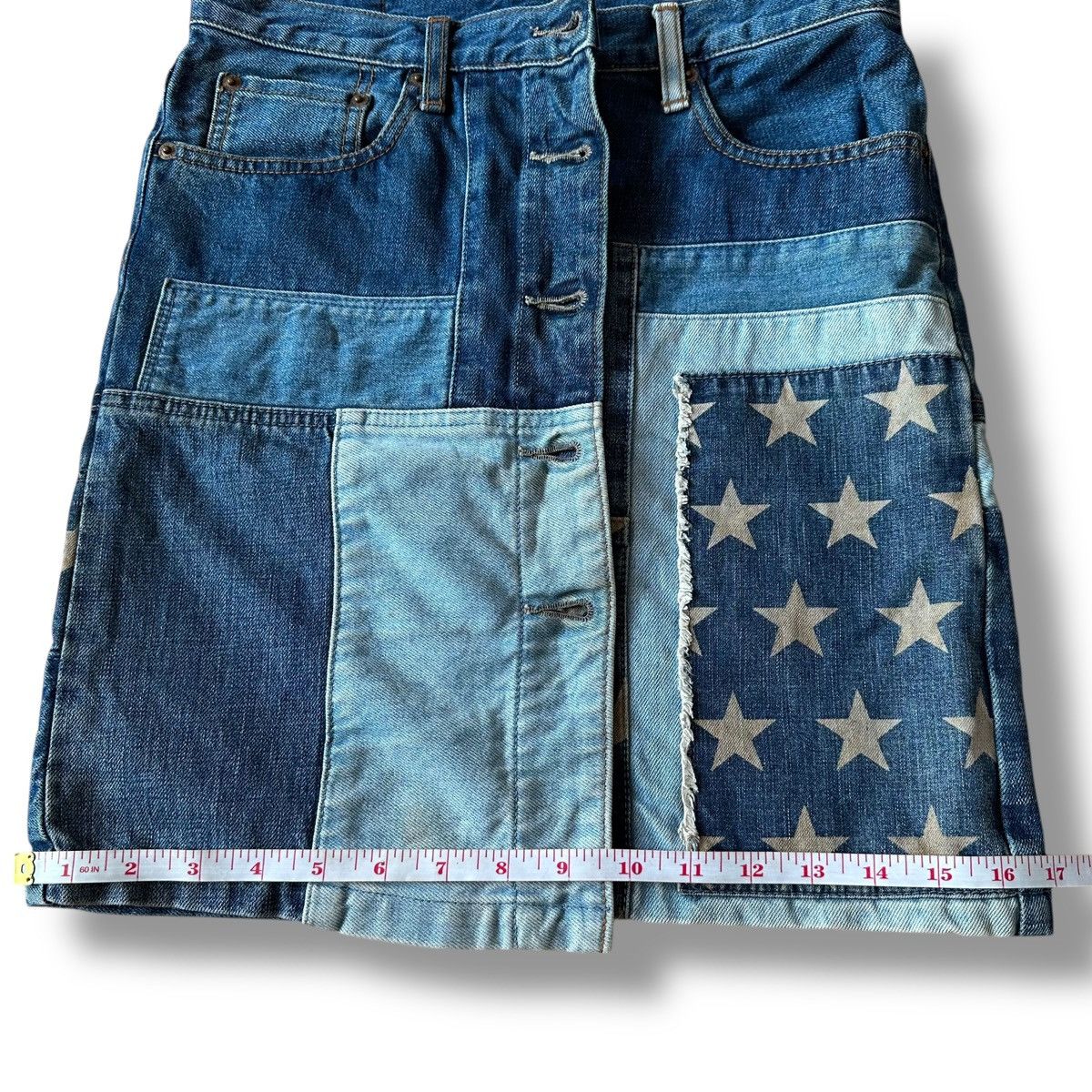 Hysteric Glamour Hysteric Glamour Kinky Mini Denim Skirt Size 30" / US 8 / IT 44 - 12 Thumbnail