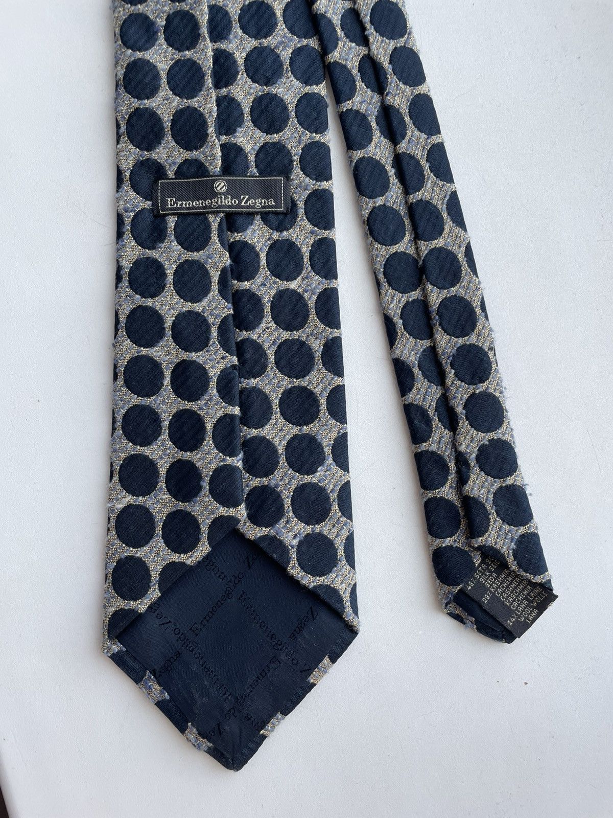 Ermenegildo Zegna Ermenegildo Zegna Vintage Silk And Cashmere Tie Size ONE SIZE - 1 Thumbnail