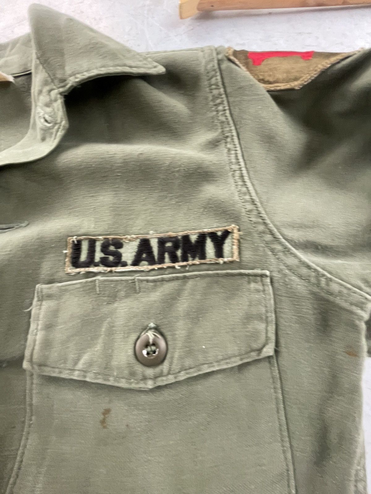 Japanese Brand Vintage U.s Army Long Sleeve Shirt Size US S / EU 44-46 / 1 - 6 Thumbnail