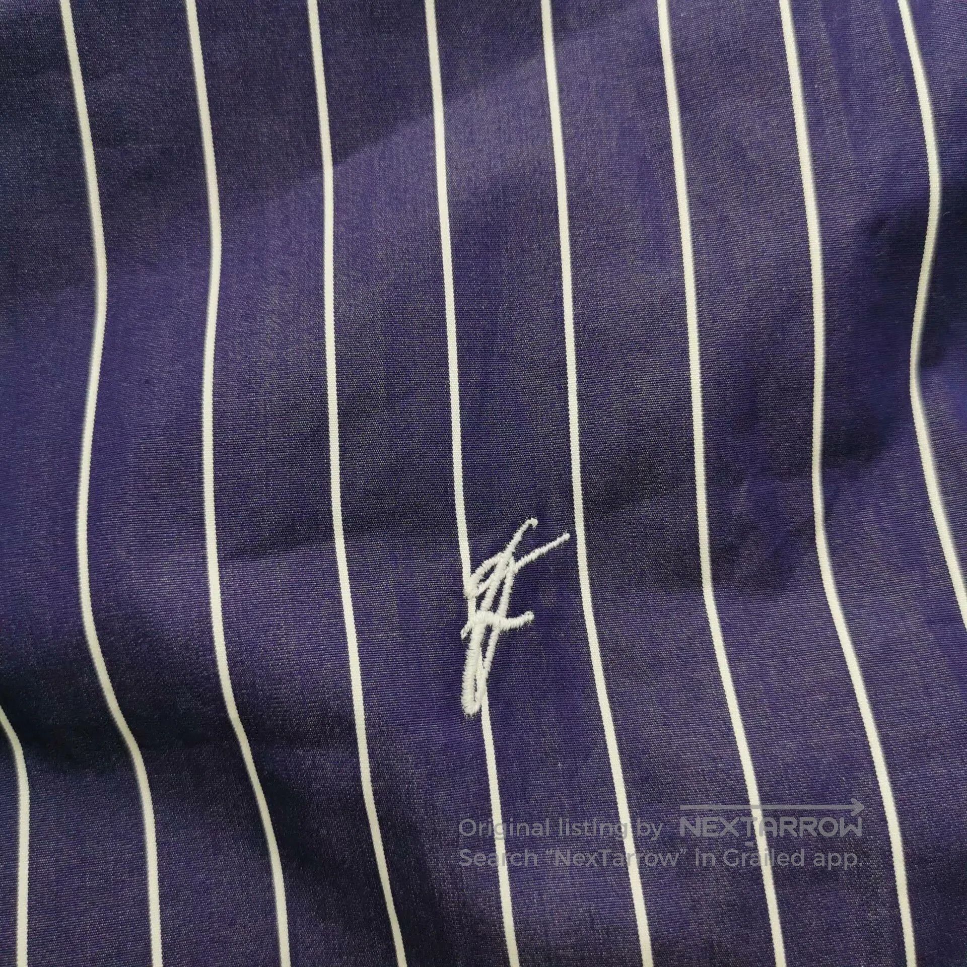Salvatore Ferragamo Salvatore Ferragamo Cotton Contrast Stripe Collared Shirt. Size S / US 4 / IT 40 - 3 Thumbnail