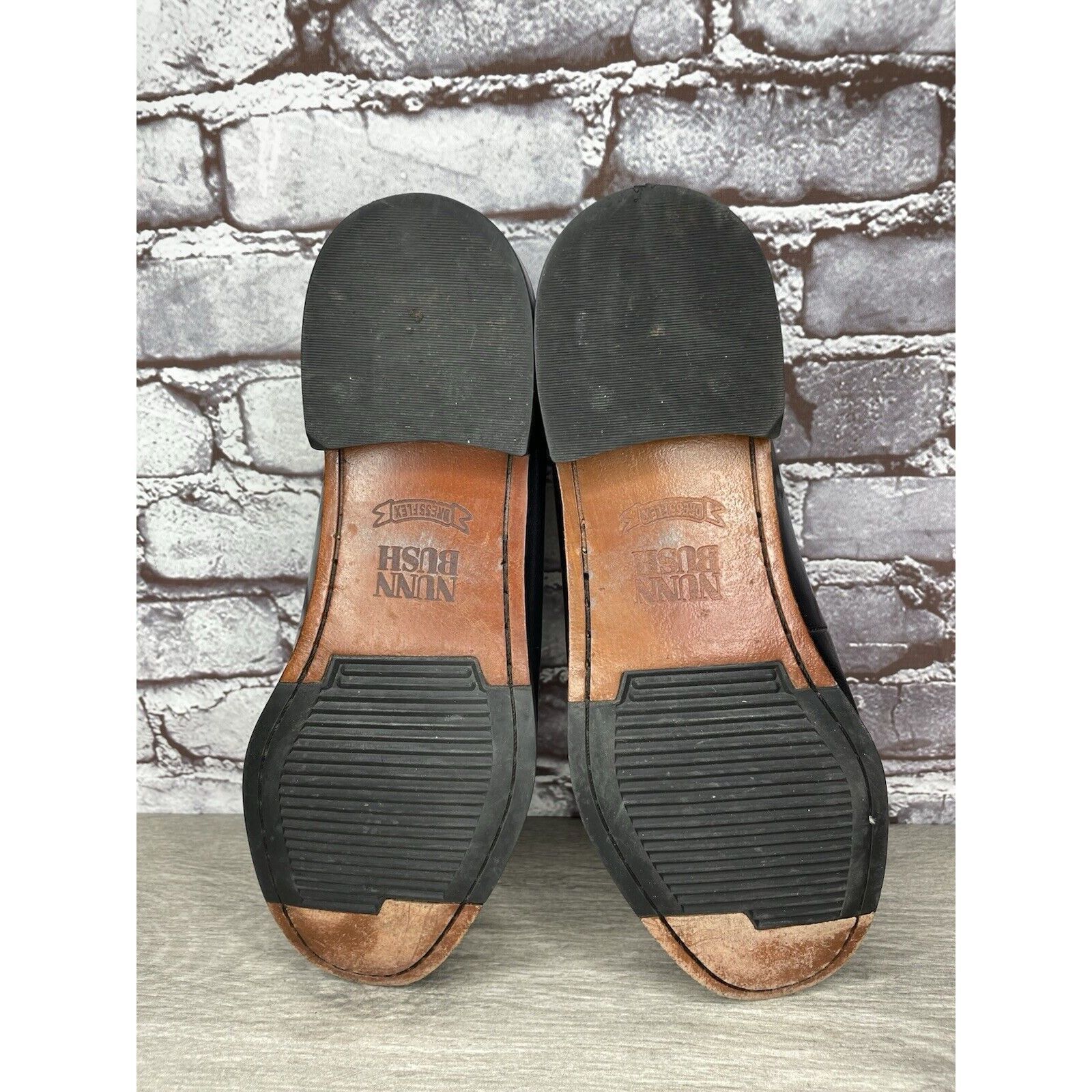 Nunn Bush Nunn Bush Dress Flex Black Leather Kiltie Tassel Loafers Sho Size US 12 / EU 45 - 14 Thumbnail