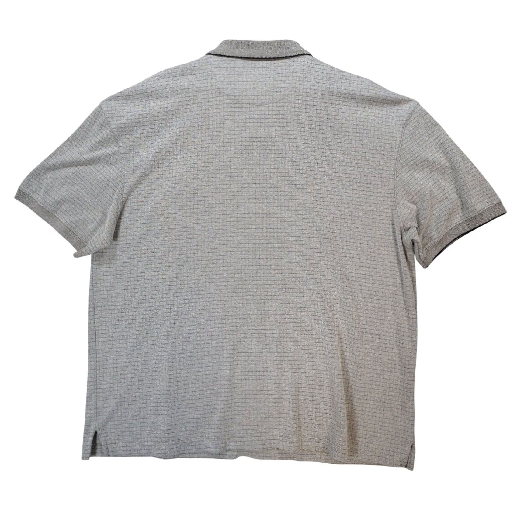 Vintage Marc Edwards Polo Shirt Mens XL Gray Swift-Dry Textured Pocket Short S Size US XL / EU 56 / 4 - 2 Thumbnail