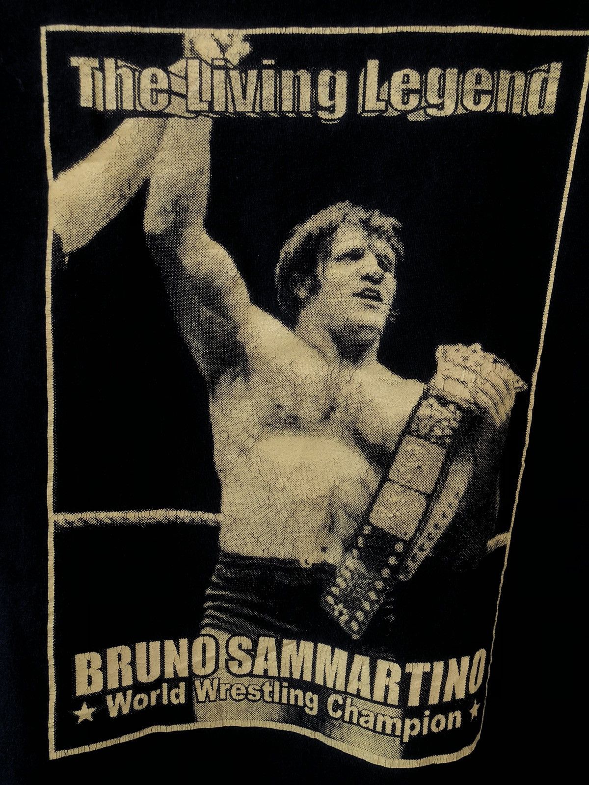 Vintage × WCW/nWo × WWF Vintage BRUNO SAMMARTINO World Wrestling Champion Size US XL / EU 56 / 4 - 3 Thumbnail