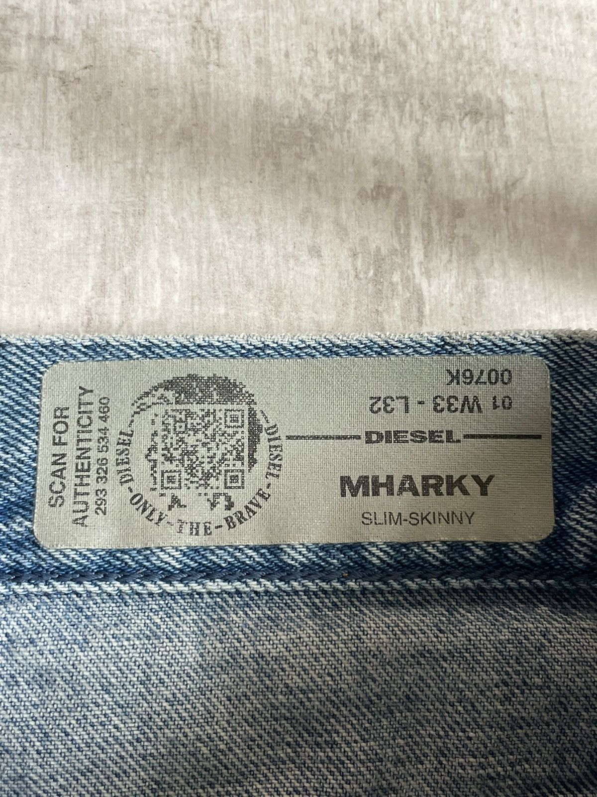 Diesel Diesel Mharky Denim Jeans Y2K Art Printed RARE Size US 32 / EU 48 - 9 Thumbnail