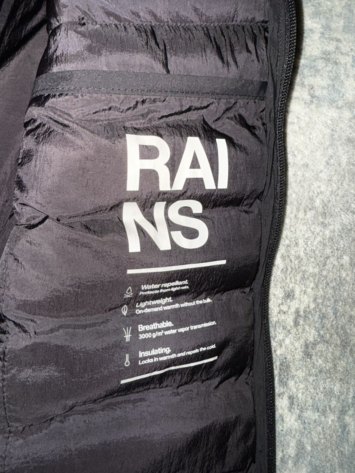 Rains Rains Kaunas Vest - MEDIUM Size US M / EU 48-50 / 2 - 7 Thumbnail
