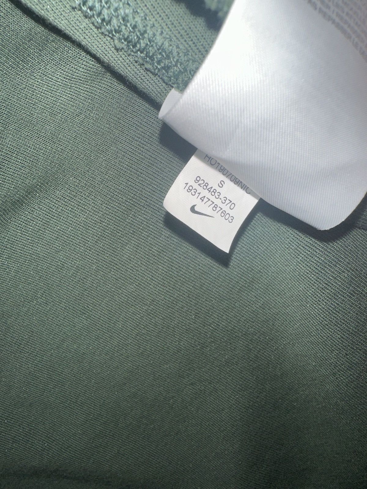 Nike Green Nike zip up Size US S / EU 44-46 / 1 - 6 Thumbnail