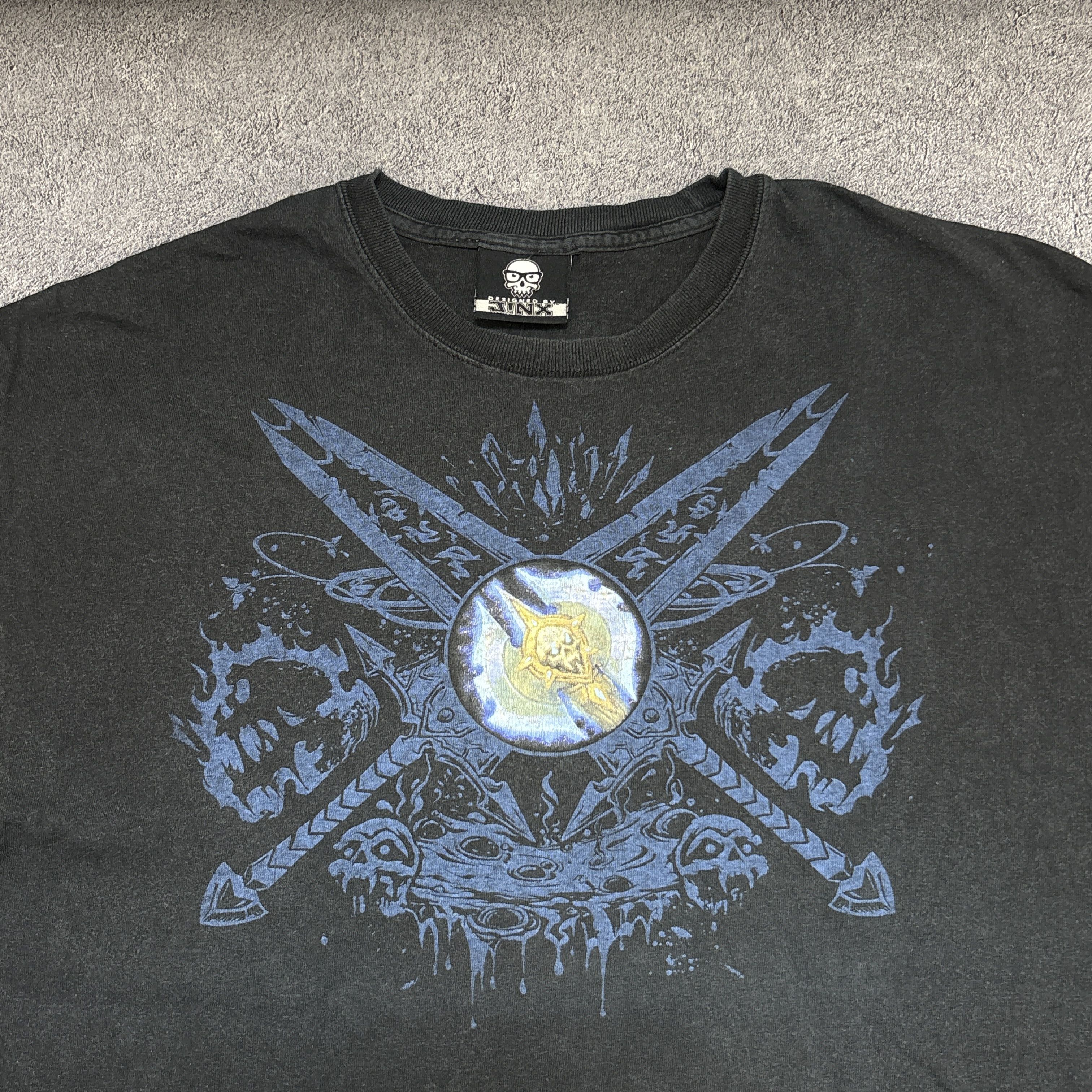 Vintage Vintage 00s World of Warcraft T-Shirt Video Game Promo Tee Size US L / EU 52-54 / 3 - 4 Thumbnail