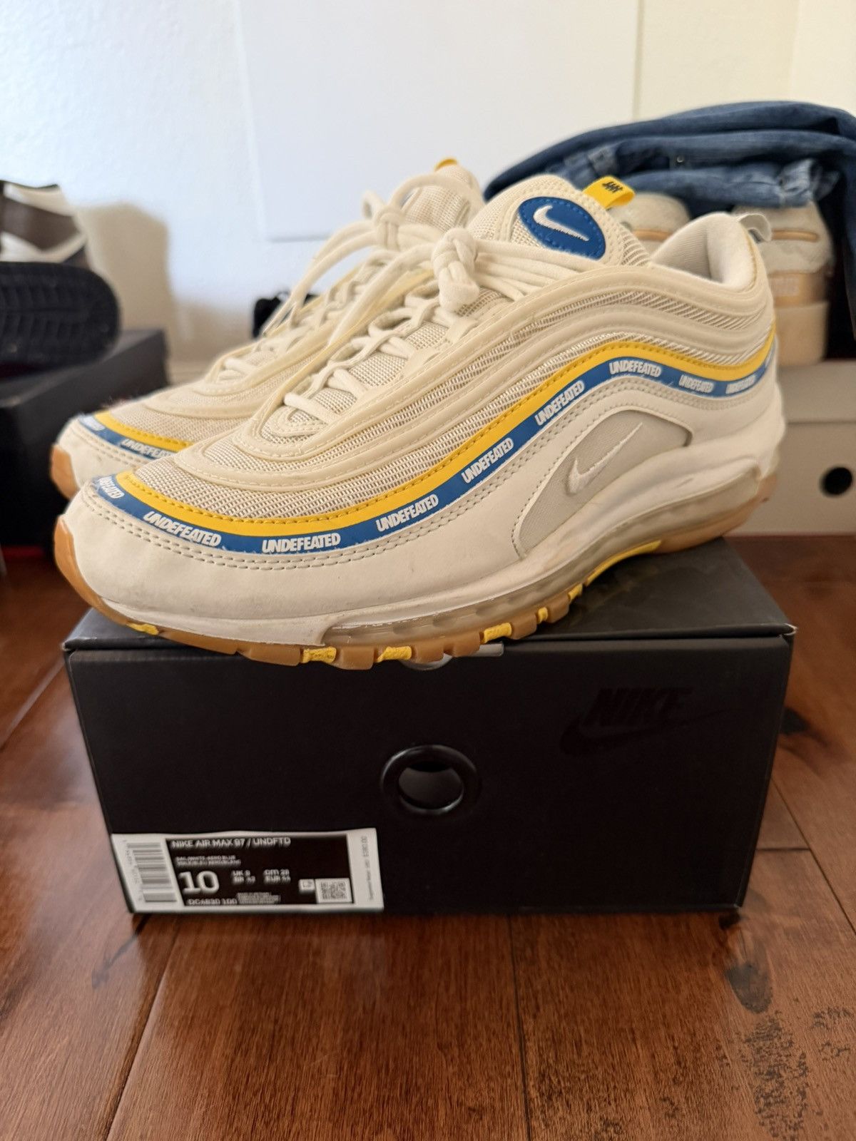 Nike Undefeated air max UCLA Size US 10 / EU 43 - 1 Thumbnail