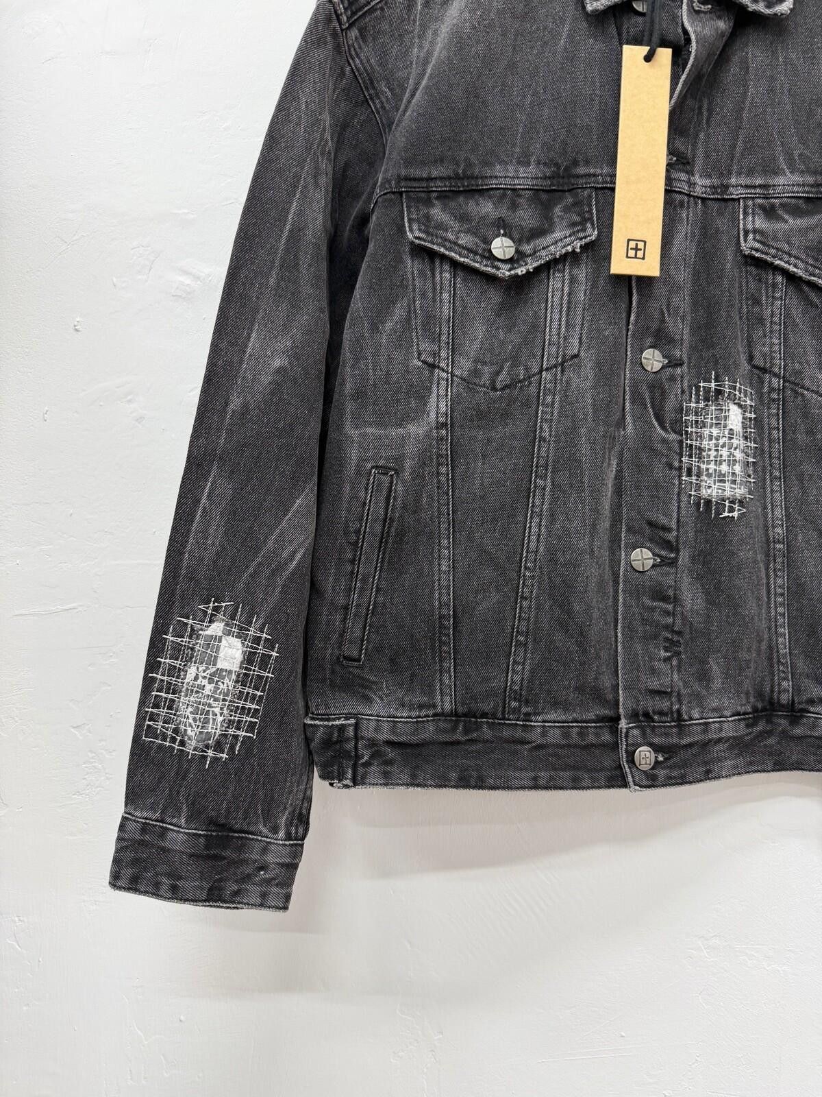 Ksubi new Ksubi mens oh g jacket medium denim gray black streets m Size US M / EU 48-50 / 2 - 4 Thumbnail