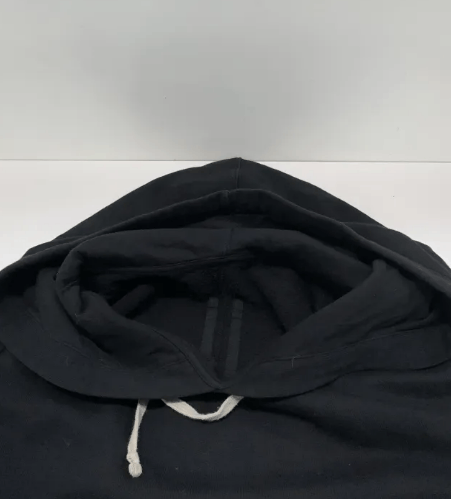 Rick Owens Rick Owens Black Graphic Hoodie Size US S / EU 44-46 / 1 - 7 Thumbnail