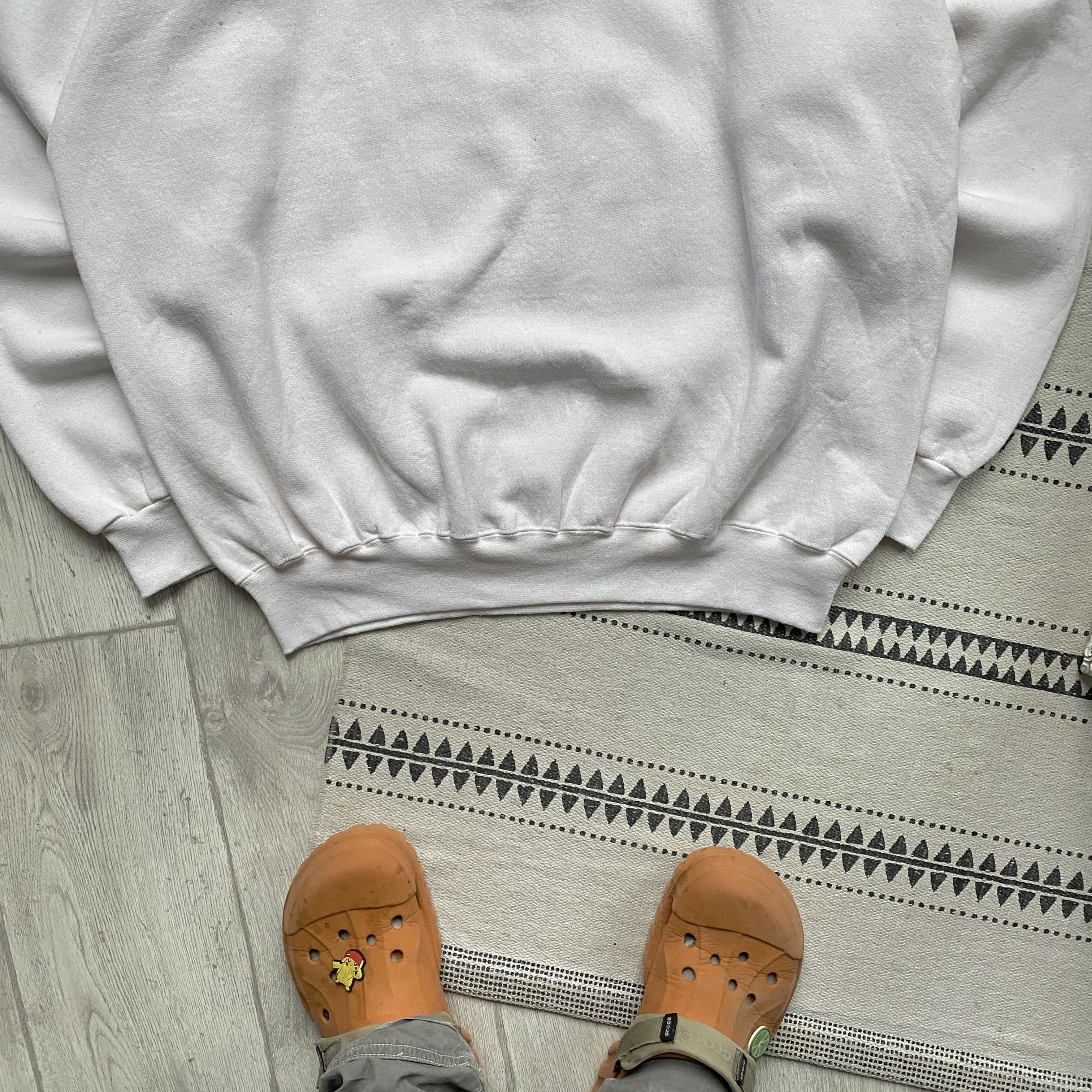 Hanes 🌉 Vintage 90s USA San Francisco Boxy sweatshirt HANES Size US XL / EU 56 / 4 - 3 Thumbnail