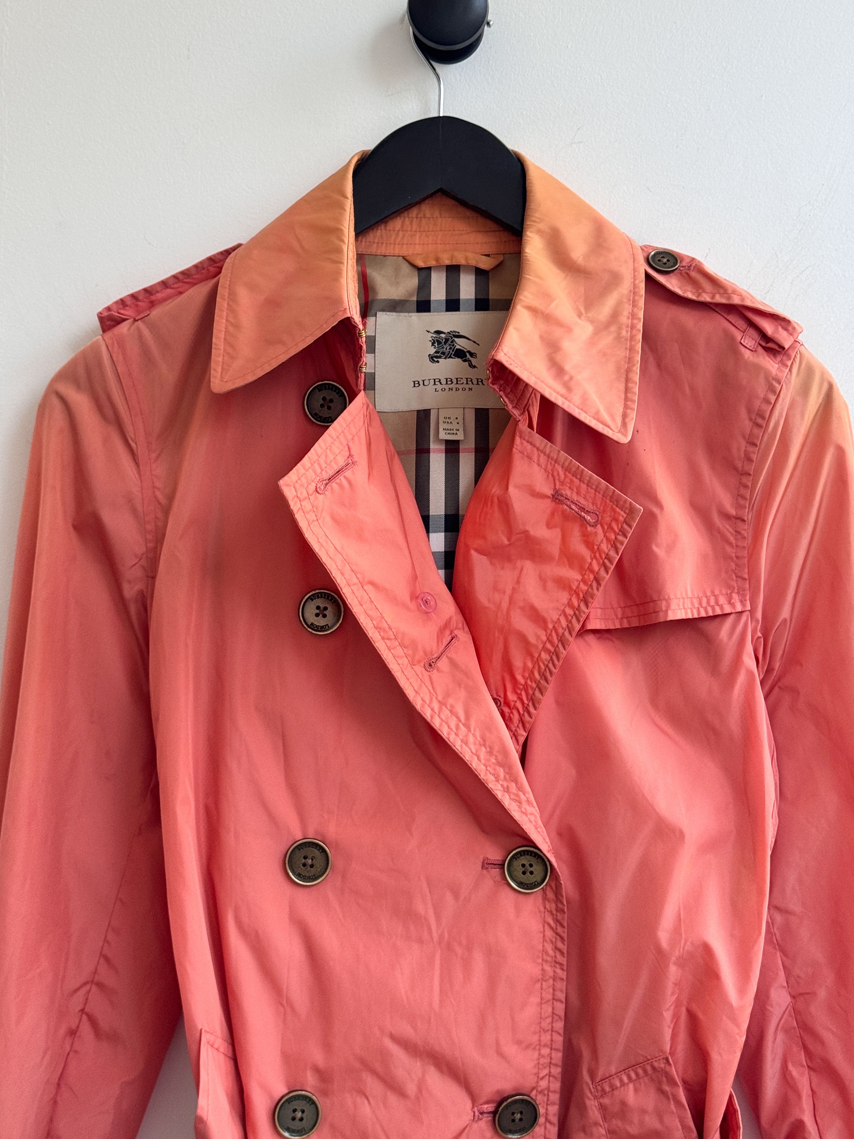 Burberry Burberry Trench Coat Jacket Size M / US 6-8 / IT 42-44 - 4 Thumbnail
