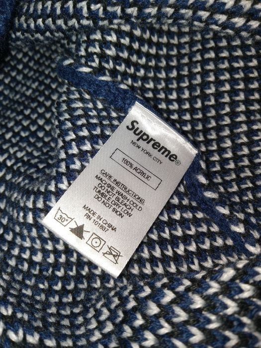 Supreme Supreme Bandana Sweater S | Grailed