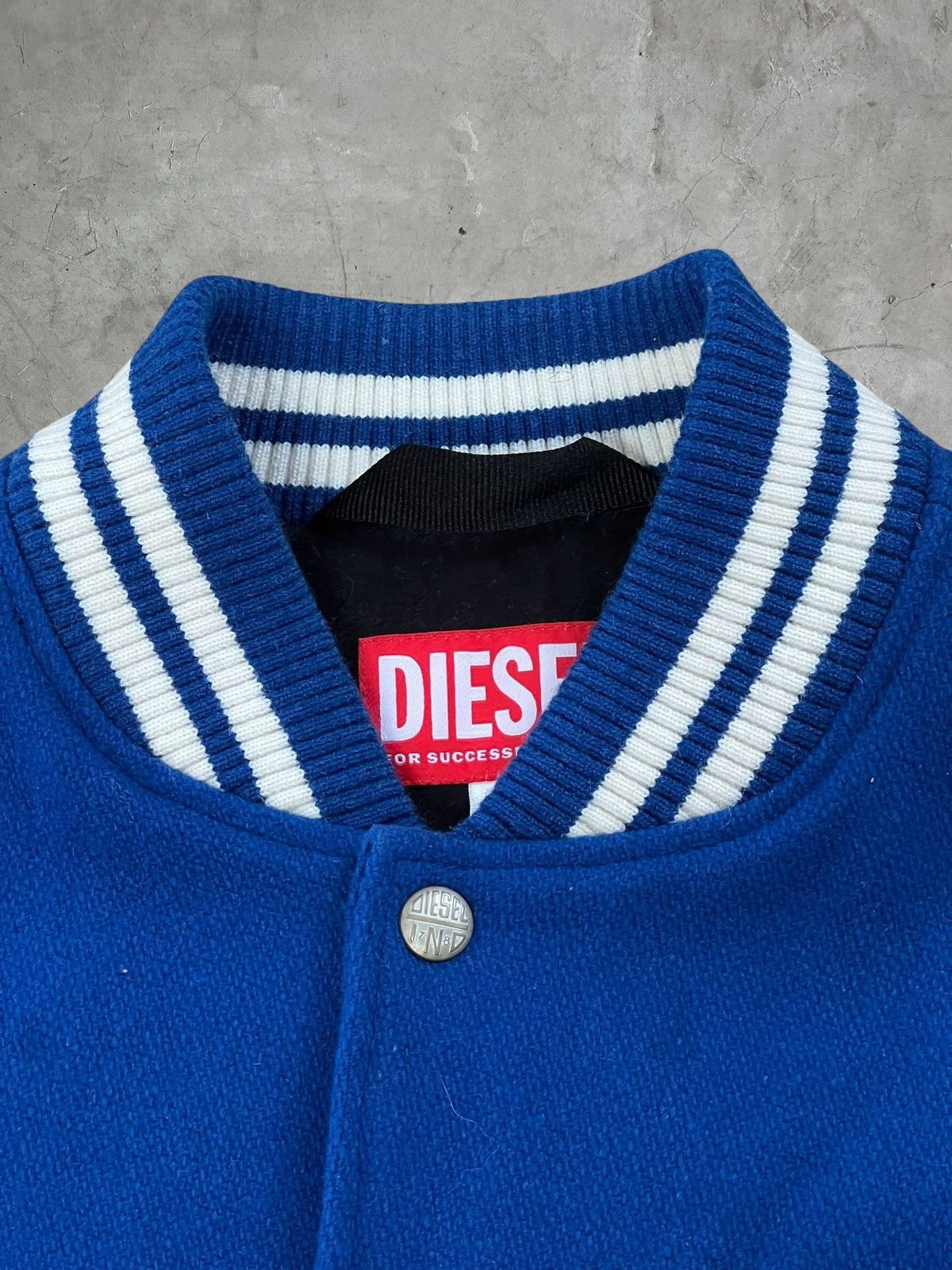 Diesel Diesel Leather Sleeve Varsity Jacket Size US S / EU 44-46 / 1 - 7 Thumbnail