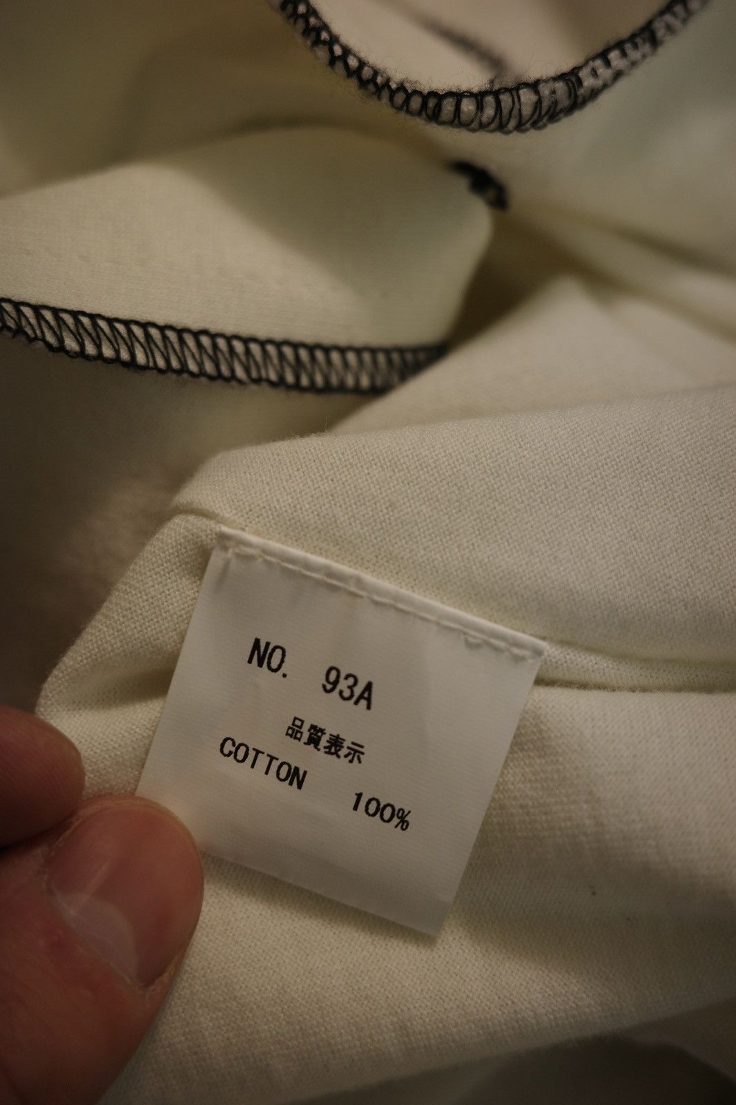 Christopher Nemeth Christopher Nemeth White Stitch Long-Sleeved Shirt Size US M / EU 48-50 / 2 - 5 Thumbnail