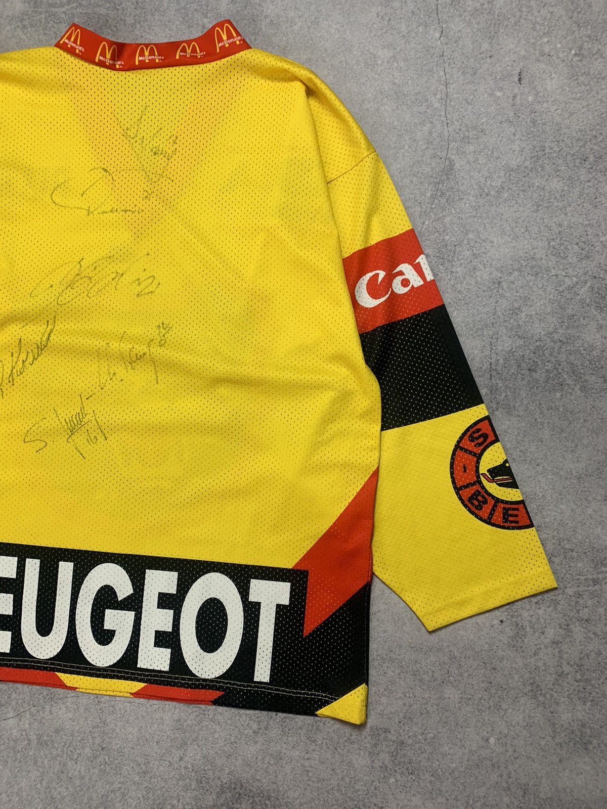 NHL Vintage CCM Sc Bern Switzerland Ice Hockey Jersey Size US L / EU 52-54 / 3 - 12 Thumbnail