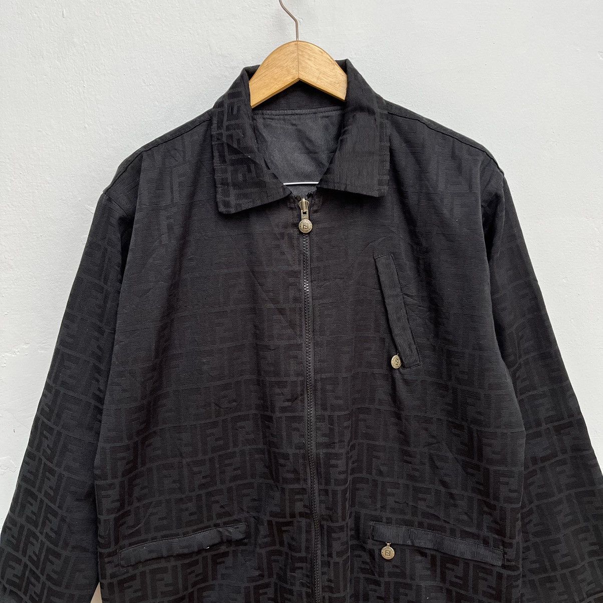 Fendi × Vintage Authentics Vintage Luxury Jackets Fendi Monogram Reversible Size US L / EU 52-54 / 3 - 2 Thumbnail