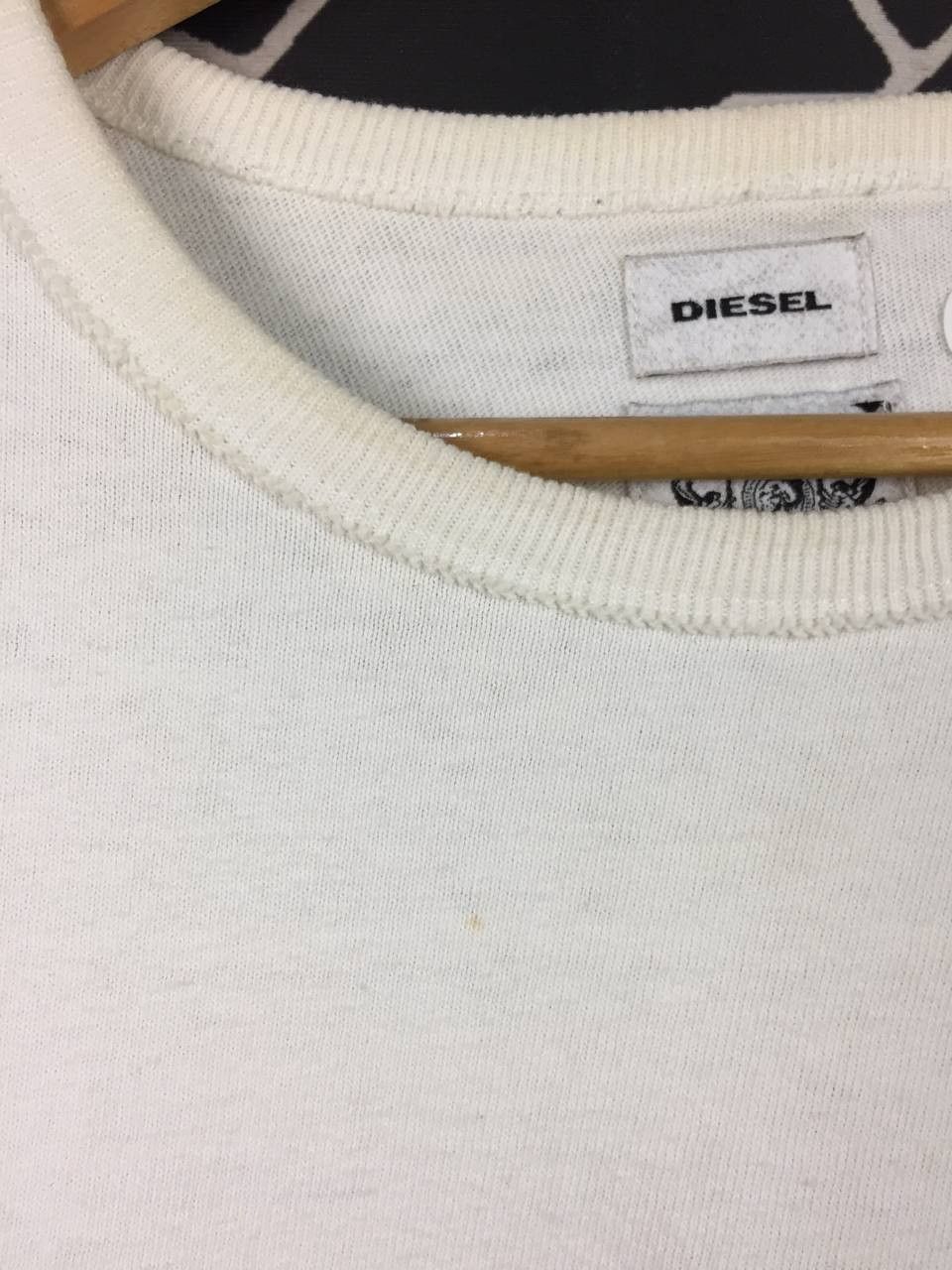 Diesel Diesel Proud And Free Breton Nautical Stripe Long Sleeve Tee Size US M / EU 48-50 / 2 - 5 Thumbnail