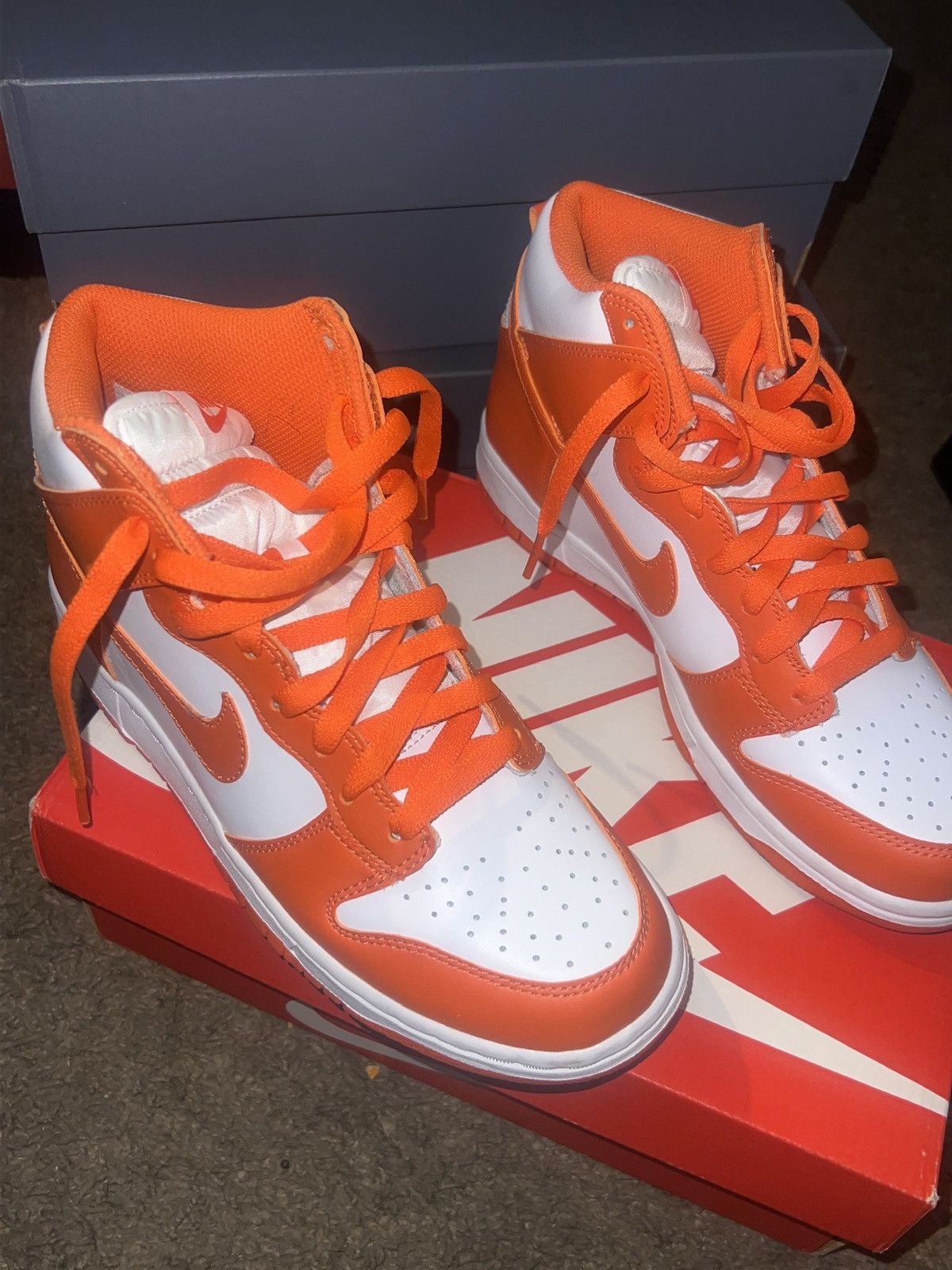 Nike Syracuse dunk high gs Size US 7 / EU 40 - 2 Thumbnail