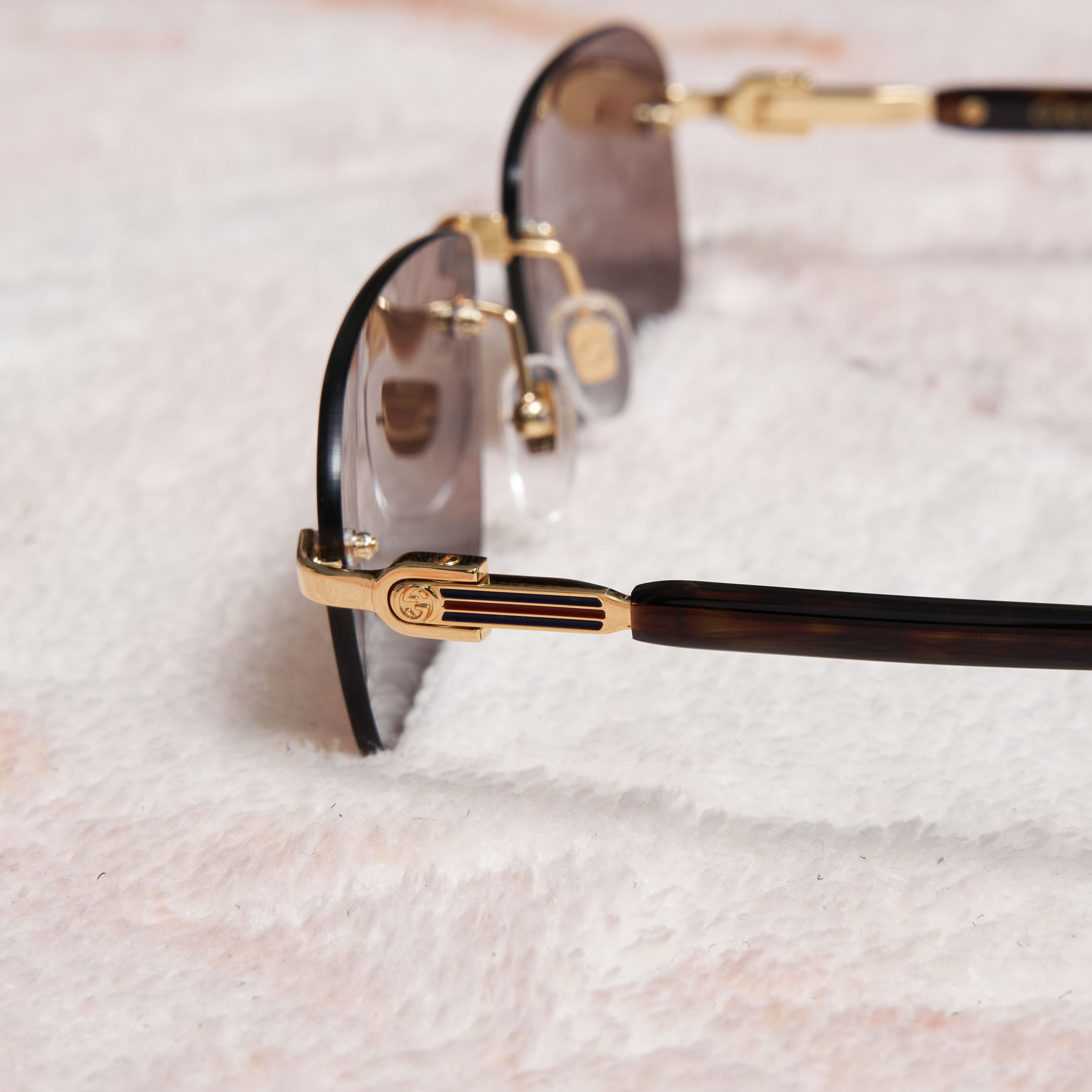 Gucci GUCCI GG1221S 002 Sunglasses BROWN Size ONE SIZE - 3 Thumbnail