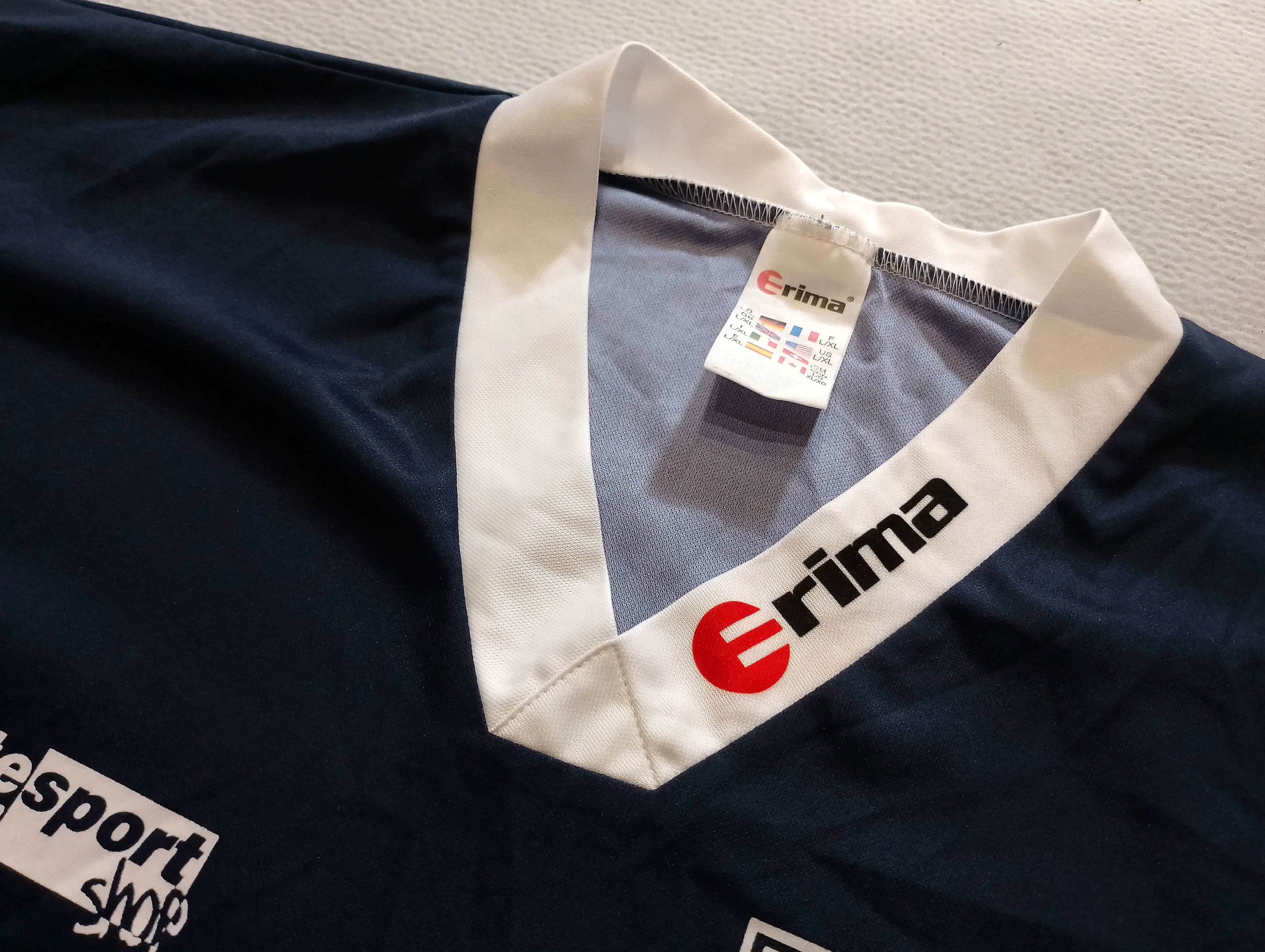 Erima Football Shirt Erima FC Italica #17 Size L/XL Retro Jersey Size US L / EU 52-54 / 3 - 3 Thumbnail
