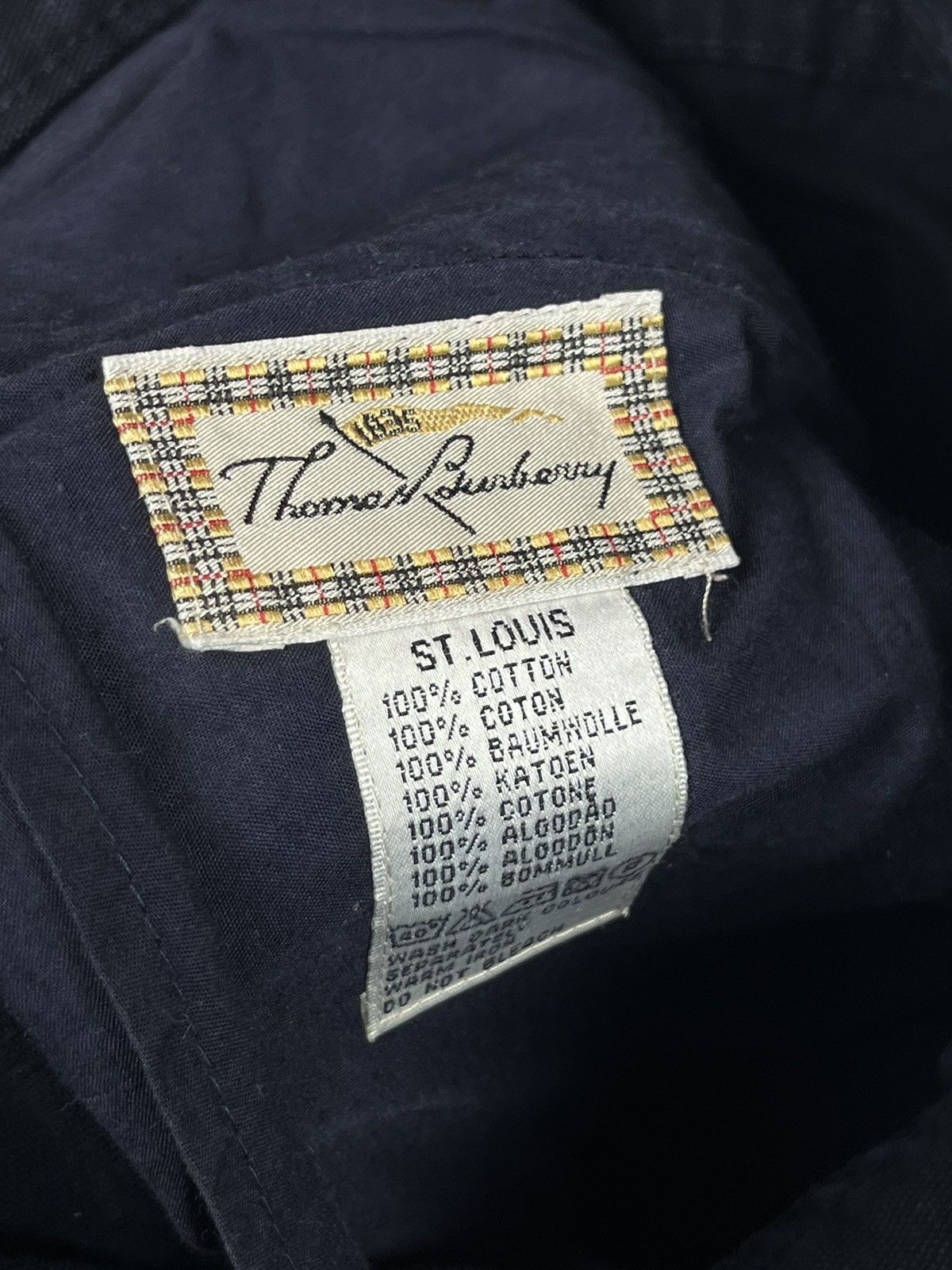 Burberry Vintage Thomas Burberry Jeans Blue Denim Pants Size 32 Baggy Size US 32 / EU 48 - 6 Thumbnail