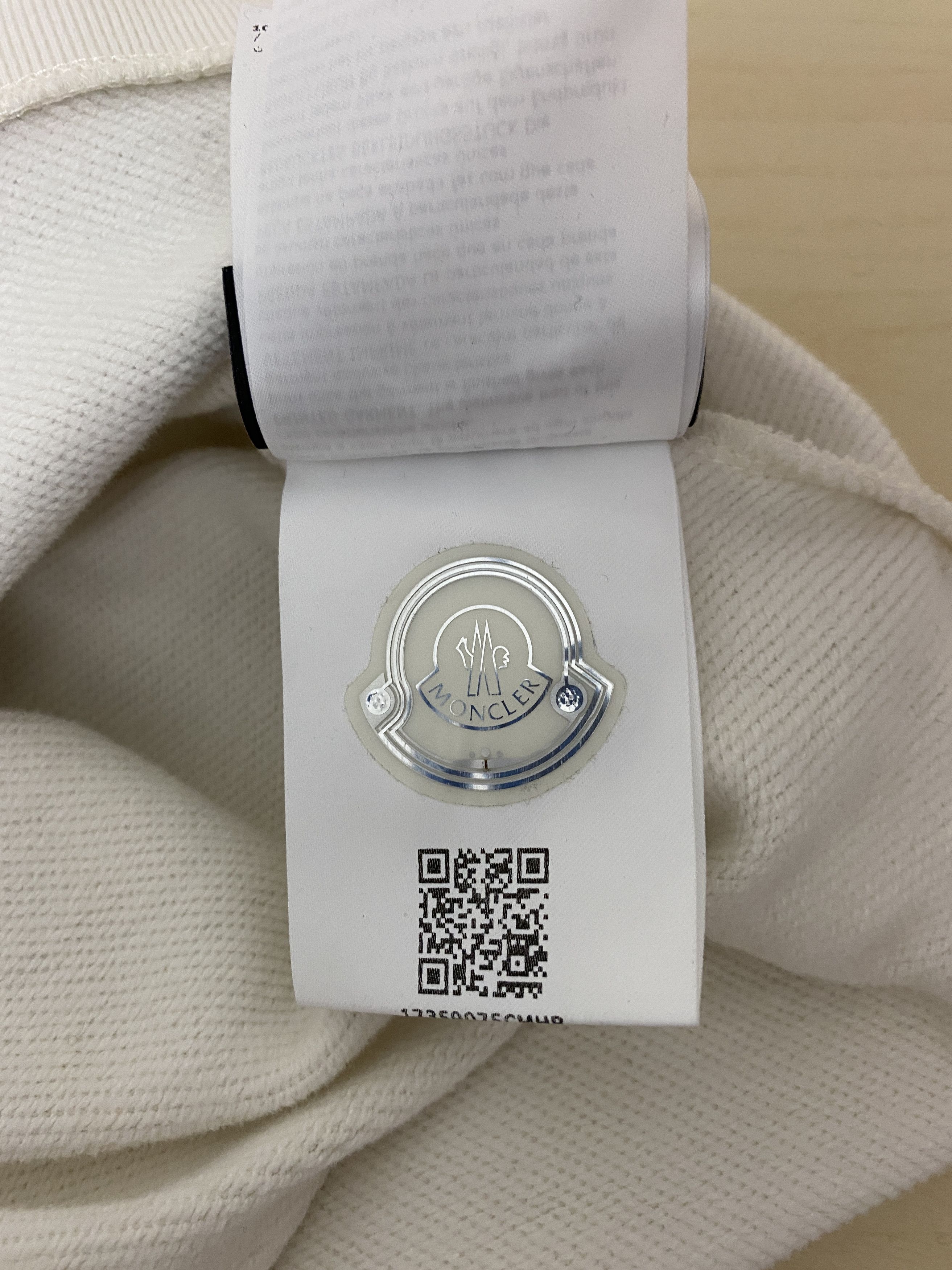 Craig Green × Moncler Moncler Genius Craig Green Hoodie Big Logo Beige Size S Size US S / EU 44-46 / 1 - 13 Thumbnail