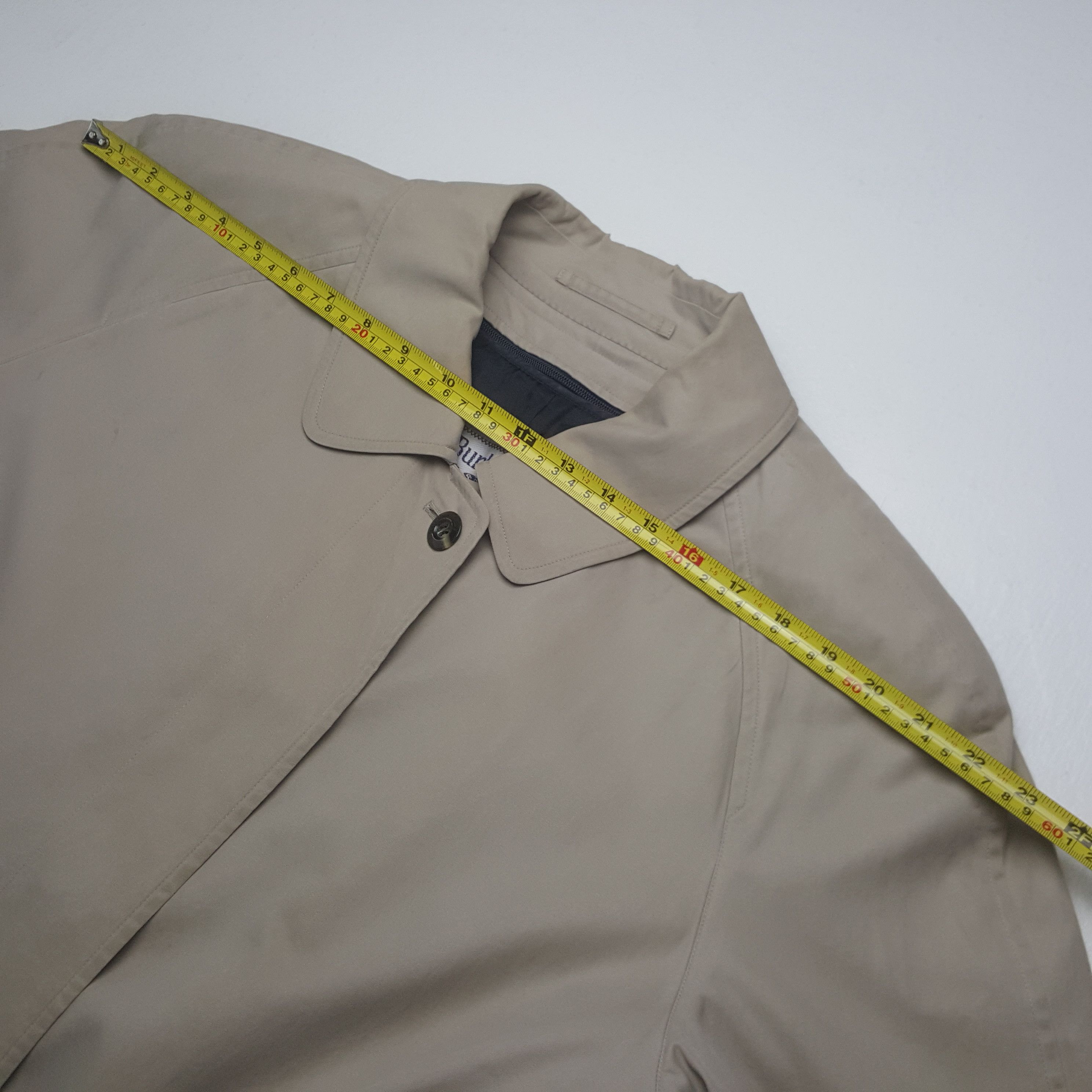 Burberry Vintage Burberry Italian Brand Trench Jacket C309N2 Size US L / EU 52-54 / 3 - 5 Thumbnail