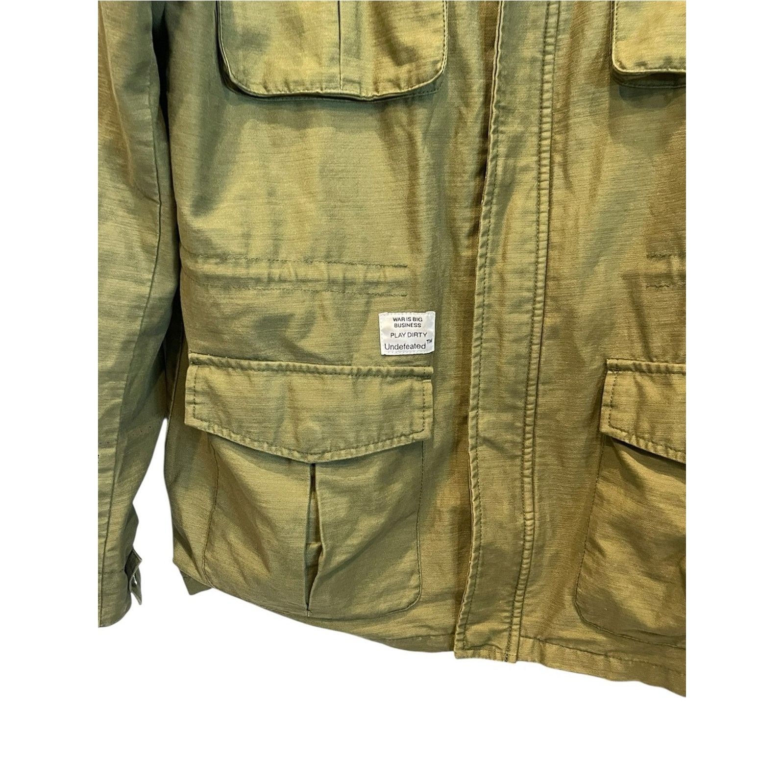 Undefeated Undefeated COMBAT M65 jacket in olive Sz:L Size US L / EU 52-54 / 3 - 2 Thumbnail