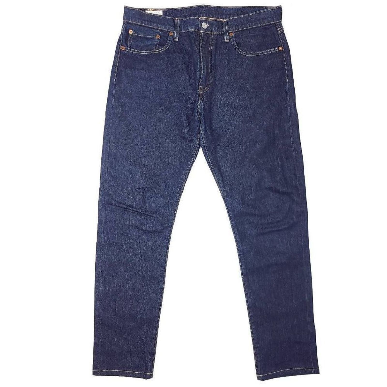 Levi's Levi's 502 Premium Jeans Mens 33x30 Tapered Big E Size US 33 - 1 Thumbnail