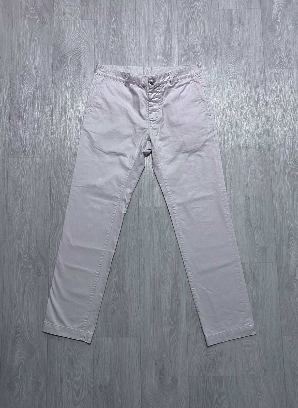 Grifoni Mauro Grifoni Beige Cotton Chino Casual Pants Trousers Jeans Size US 32 / EU 48 - 5 Thumbnail