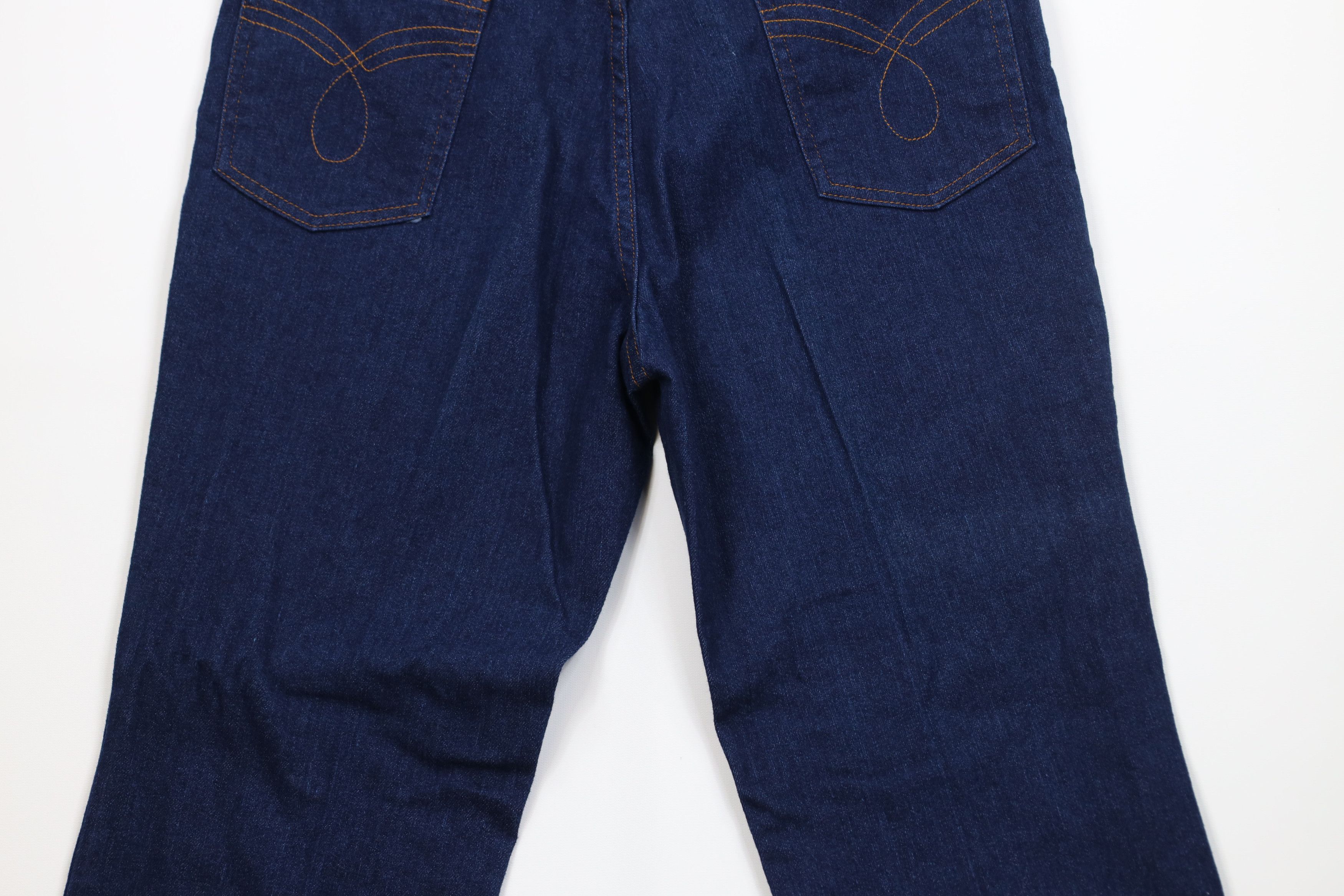Vintage Vintage 90s Streetwear Stretch Flared Denim Jeans Blue Size US 36 / EU 52 - 10 Thumbnail