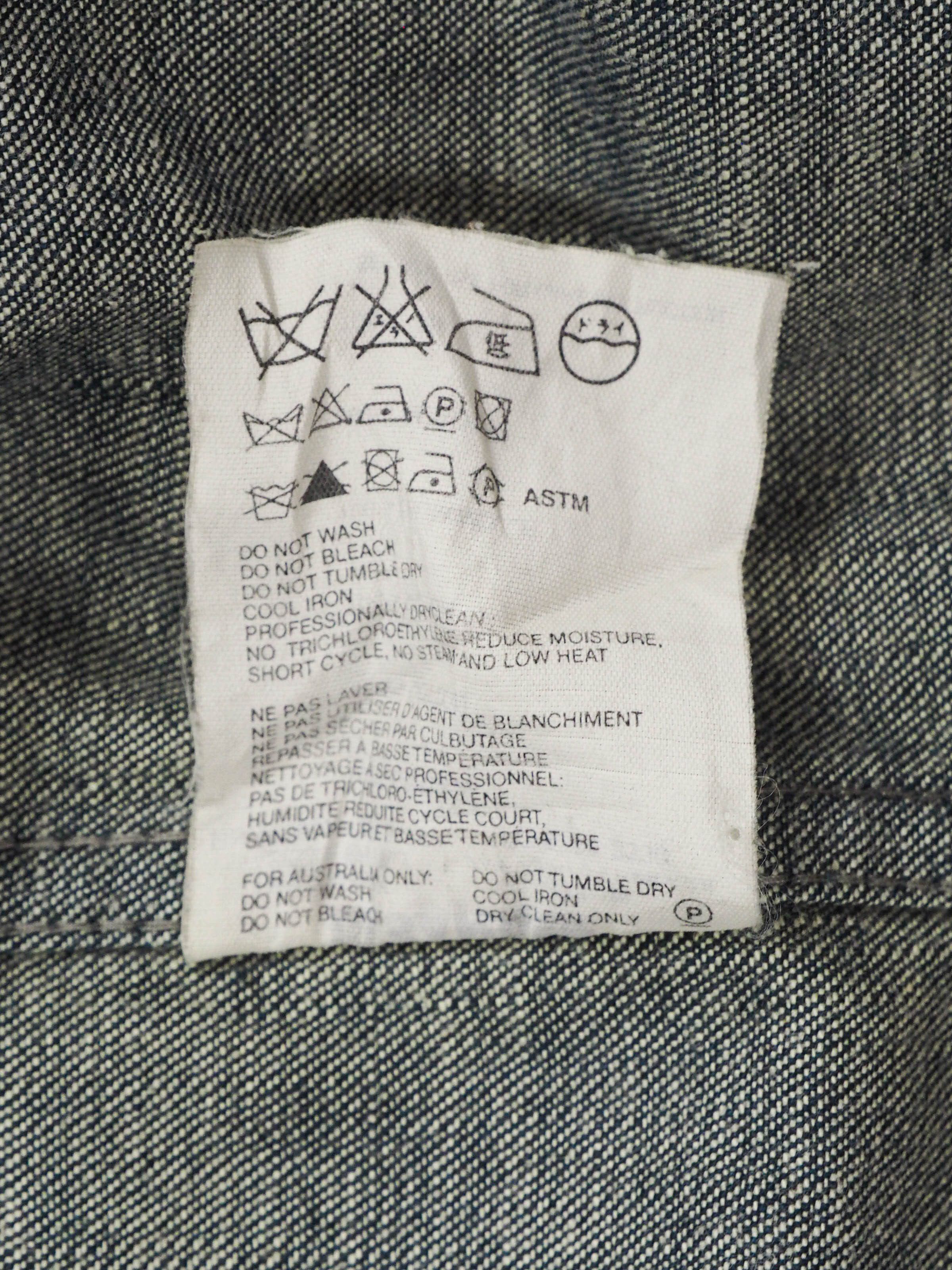 Jil Sander Jil Sander Raw Denim Trucker Jacket Size M / US 6-8 / IT 42-44 - 10 Thumbnail